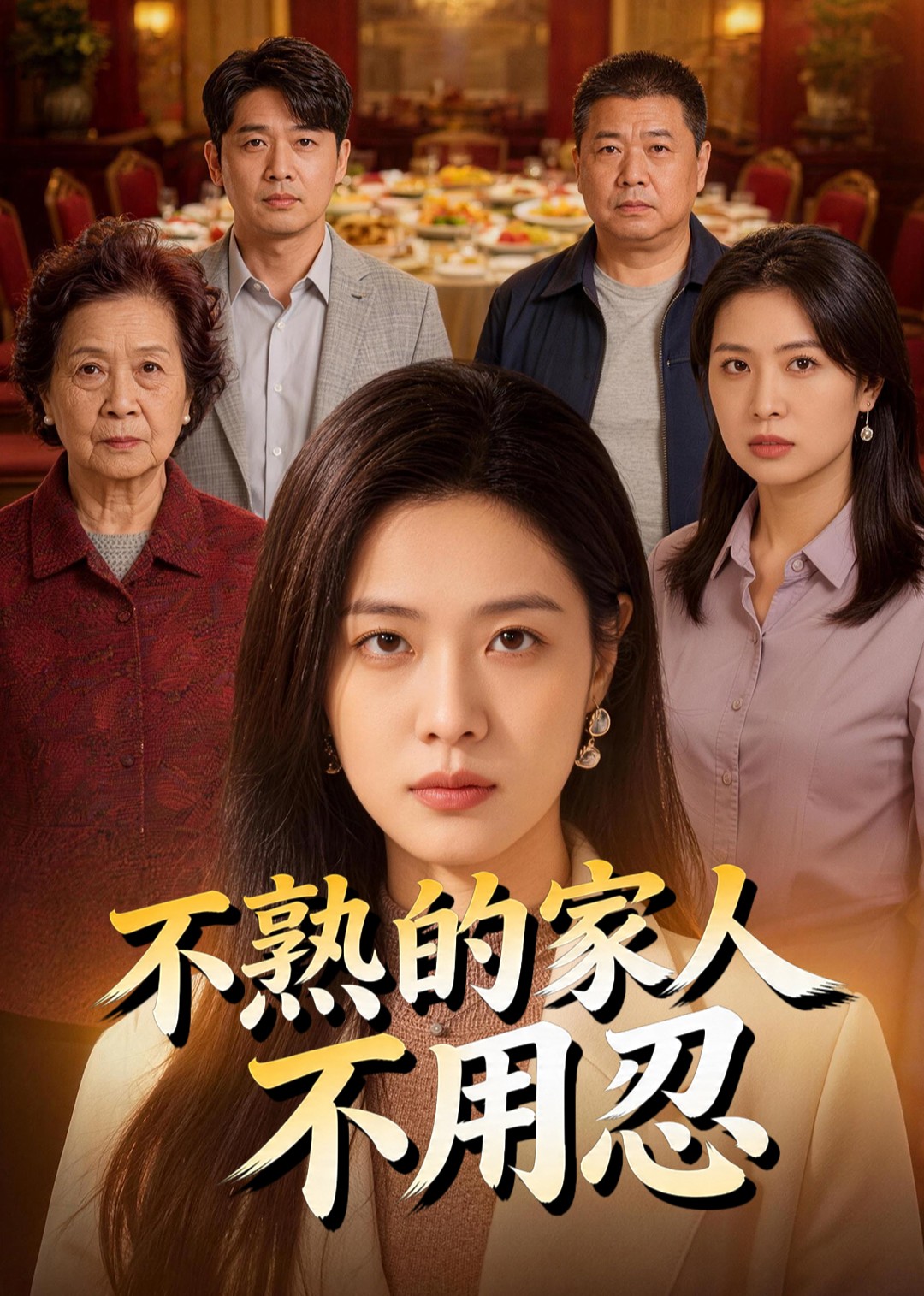 不熟的家人不用忍