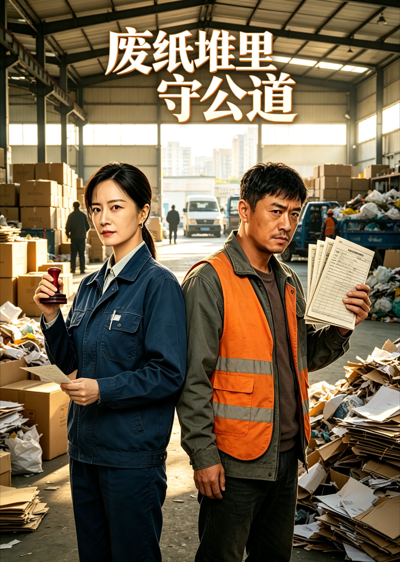 废纸堆里守公道封面图