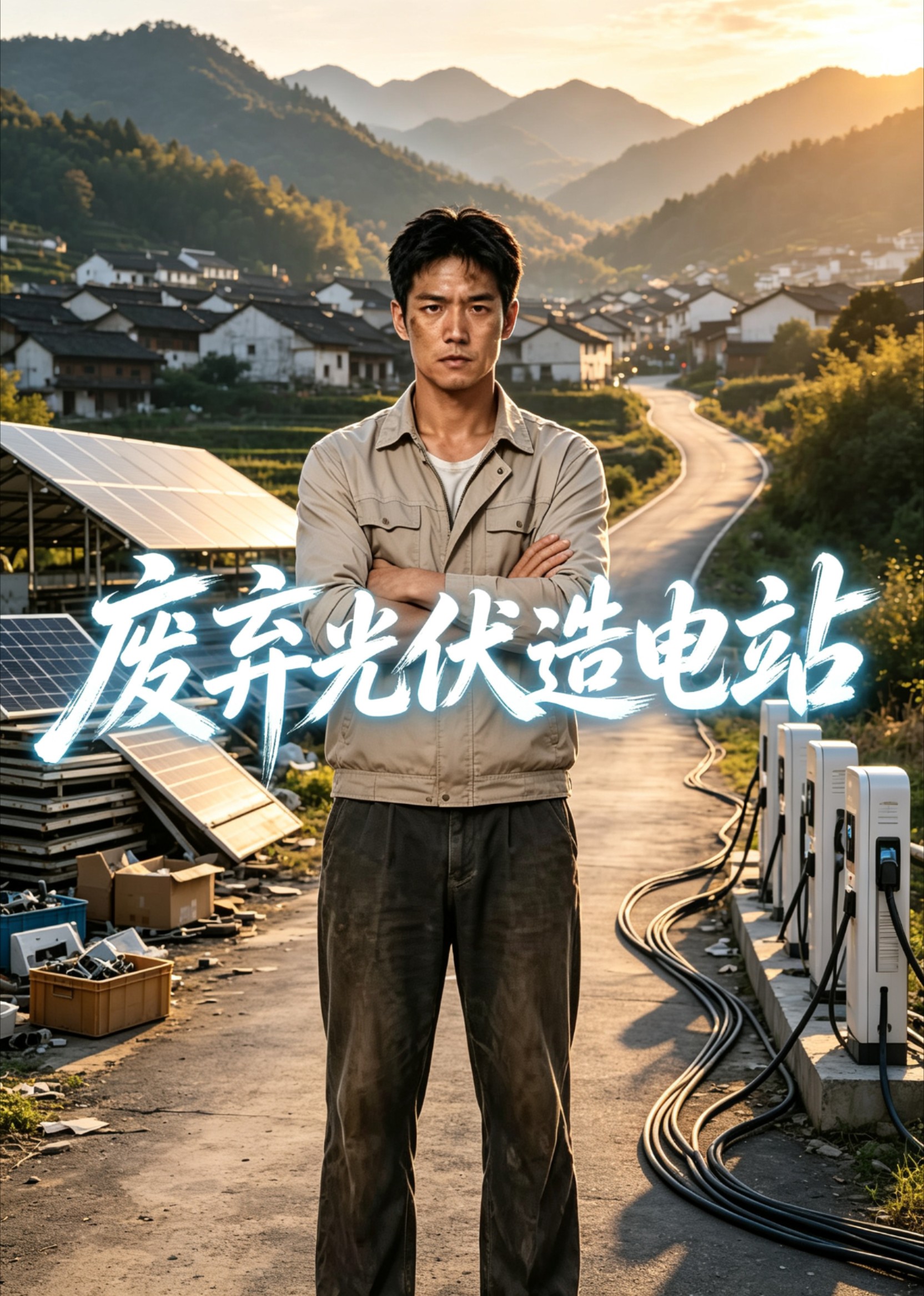 废弃光伏造电站