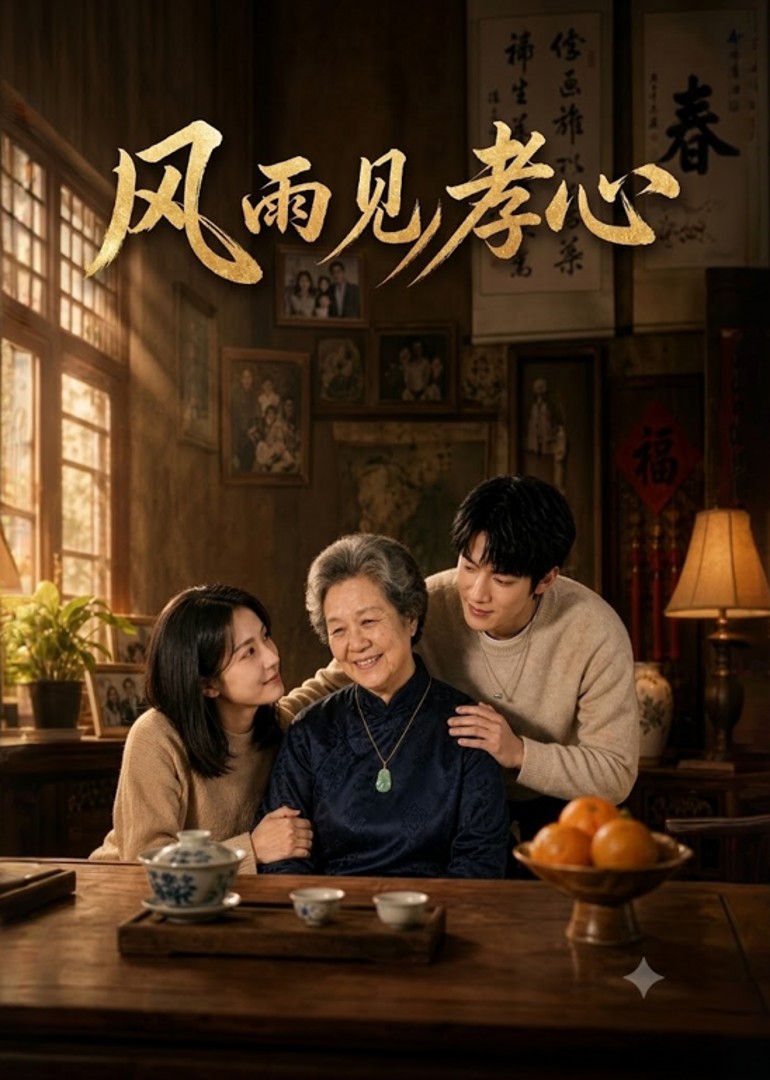 风雨见孝心