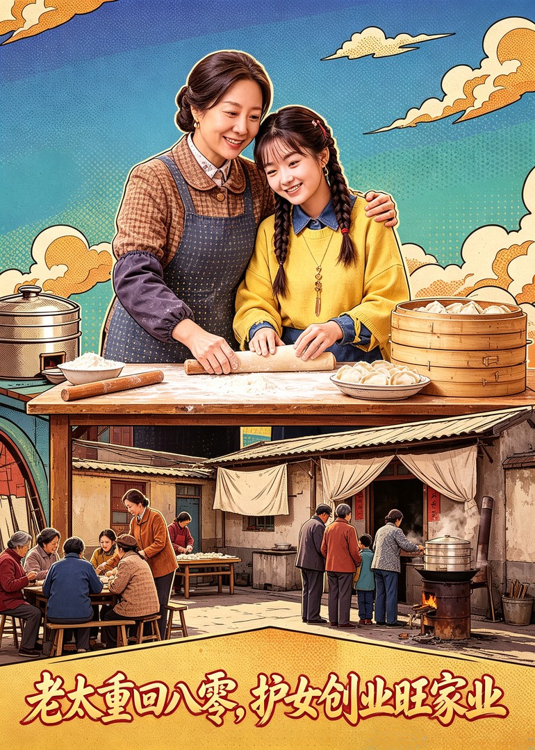 老太重回八零，护女创业旺家业封面图