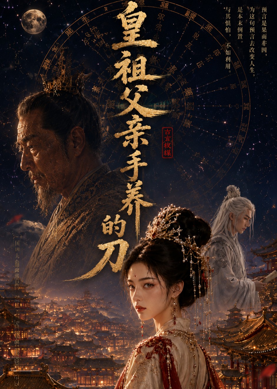 皇祖父亲手养的刀