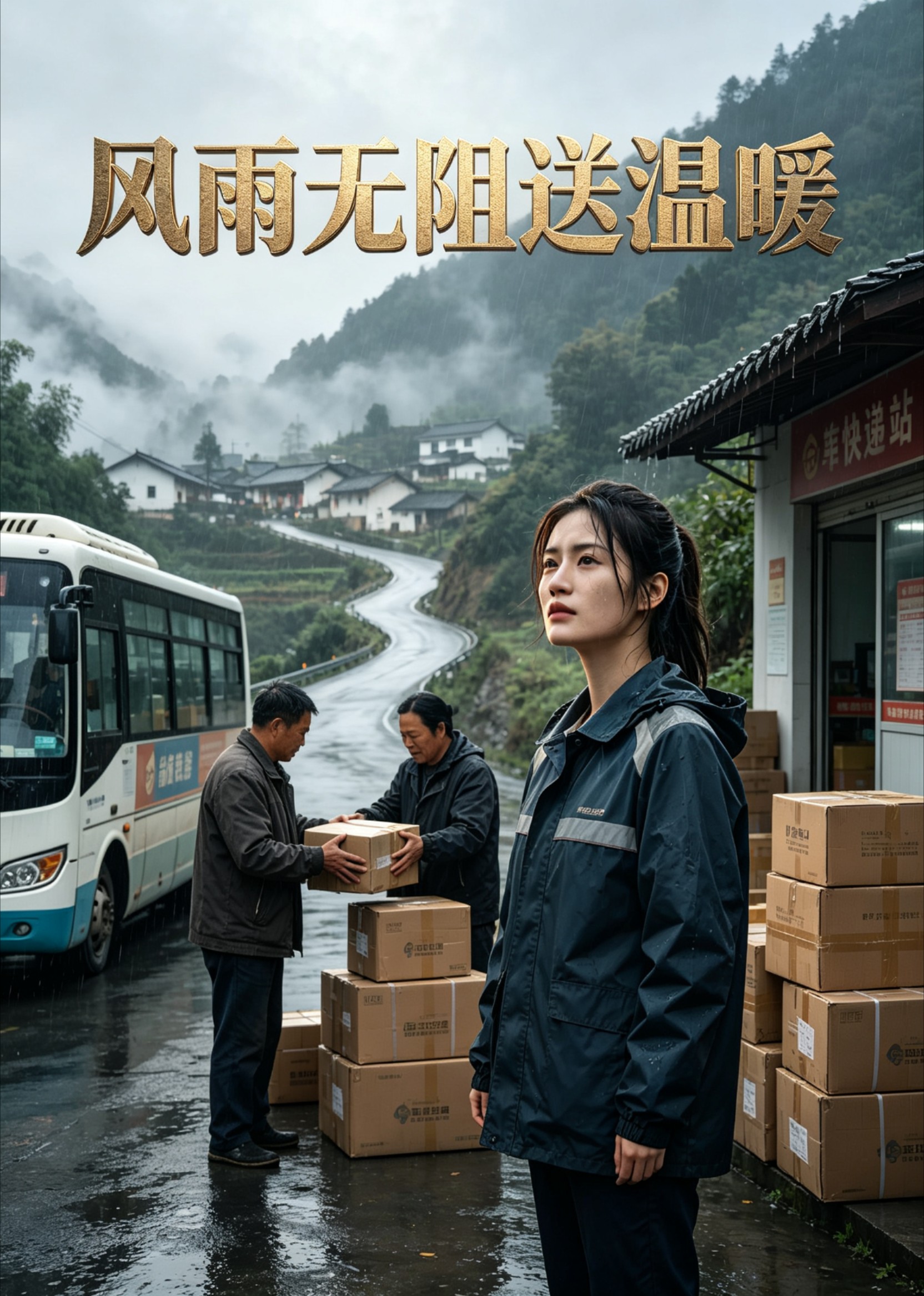 风雨无阻送温暖封面图