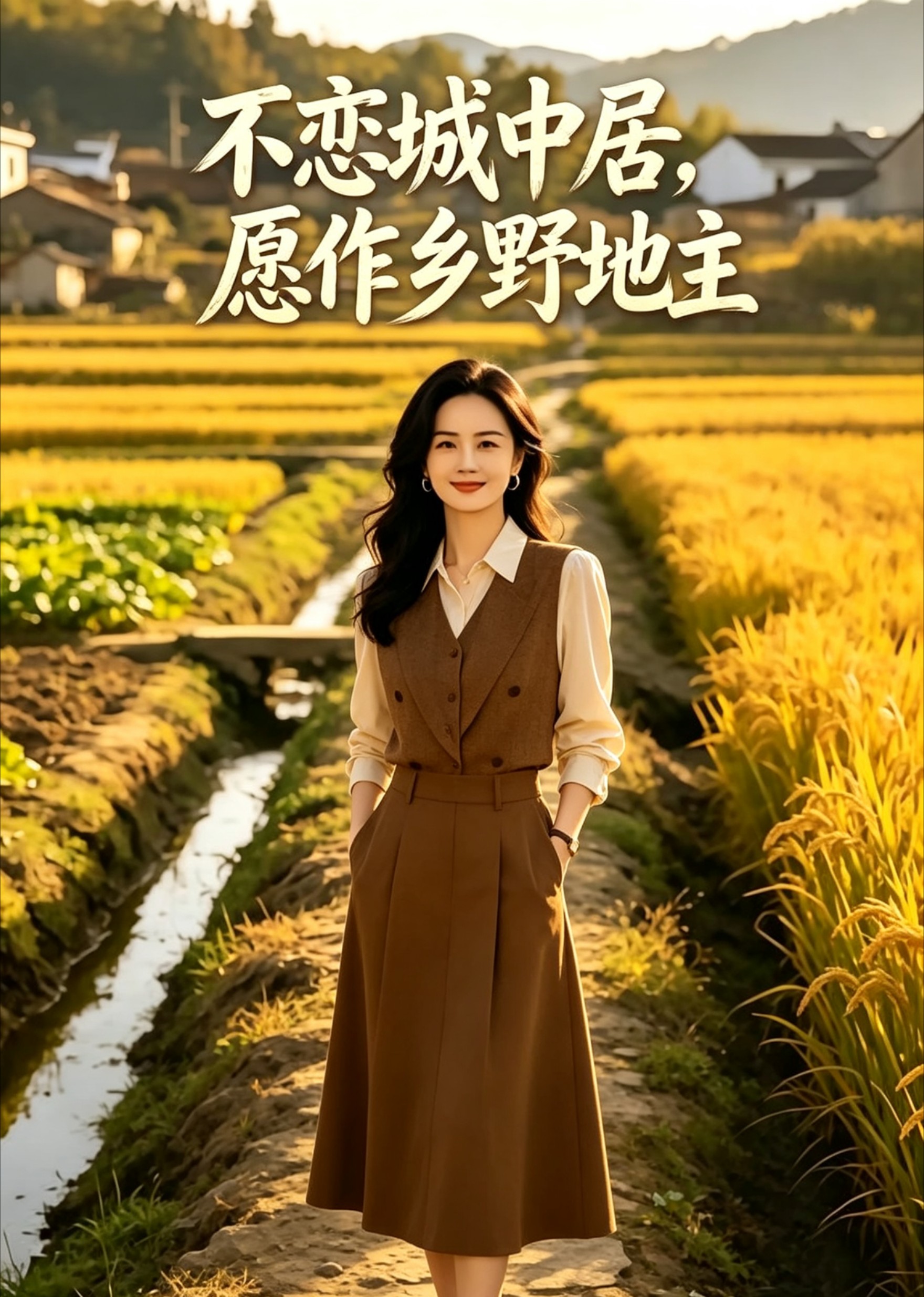 不恋城中居，愿作乡野地主