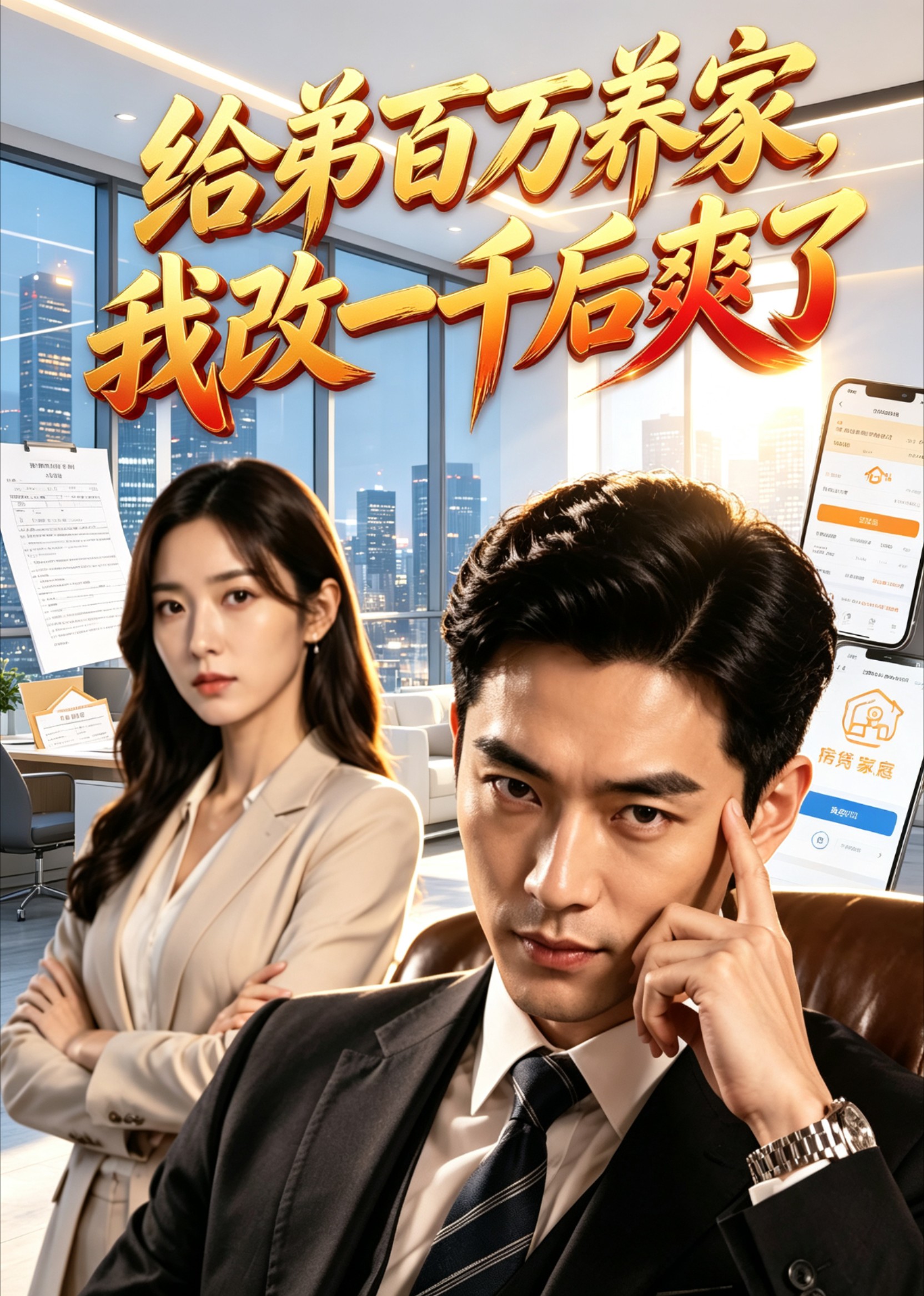 给弟百万养家，我改一千后爽了