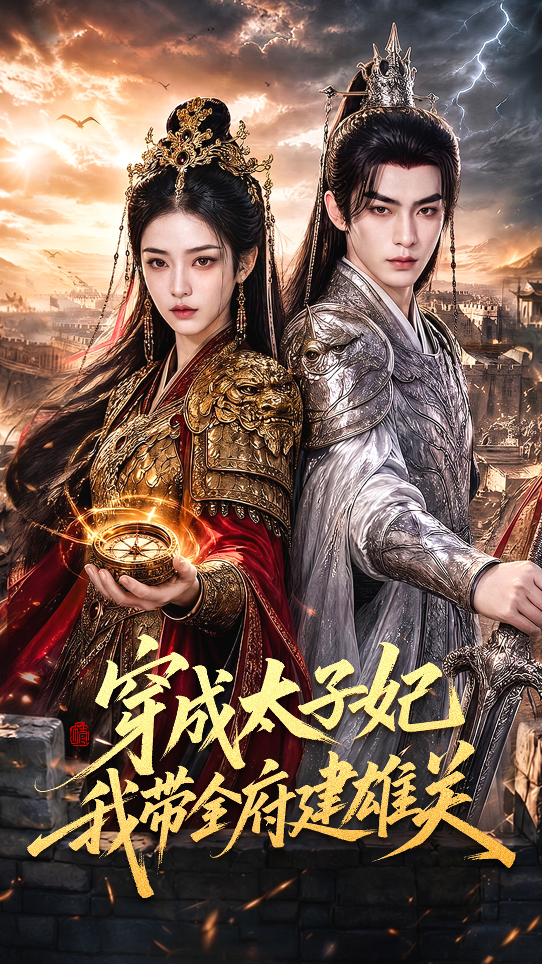 穿成太子妃我带全府建雄关