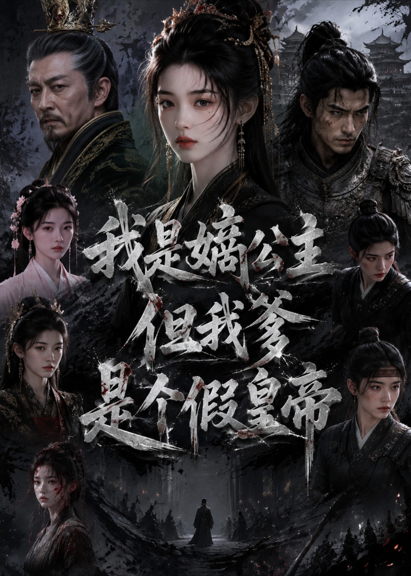 我是嫡公主，但我爹是个假皇帝