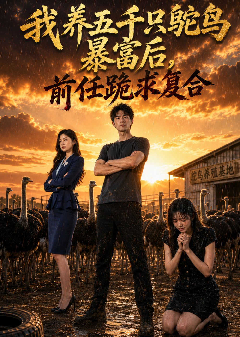 我养五千只鸵鸟暴富后，前任跪求复合