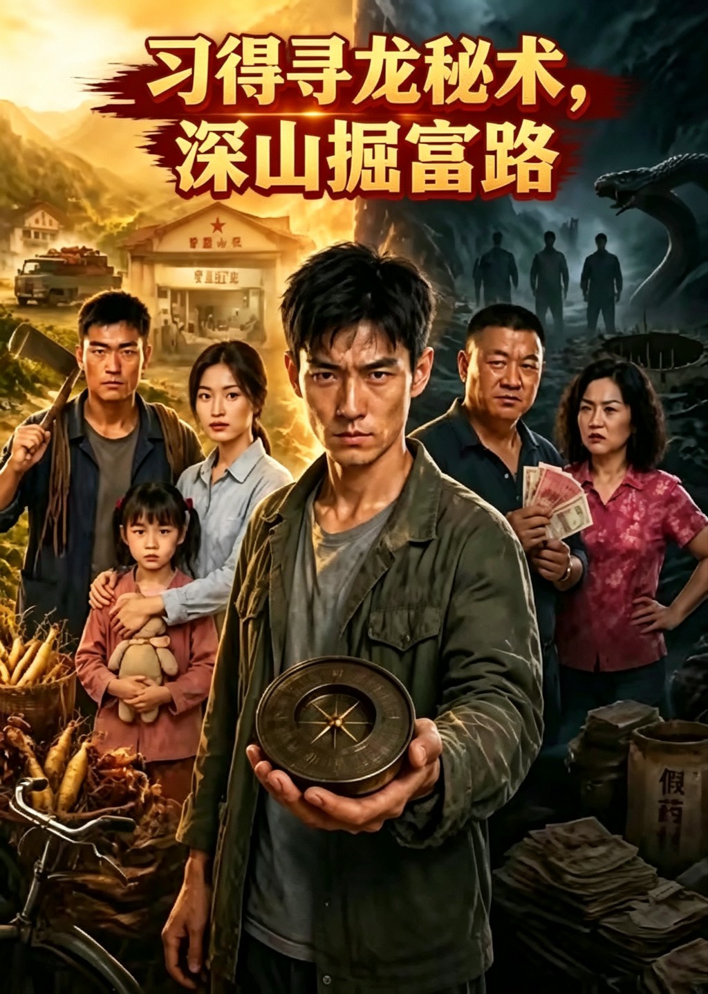 习得寻龙秘术，深山掘富路