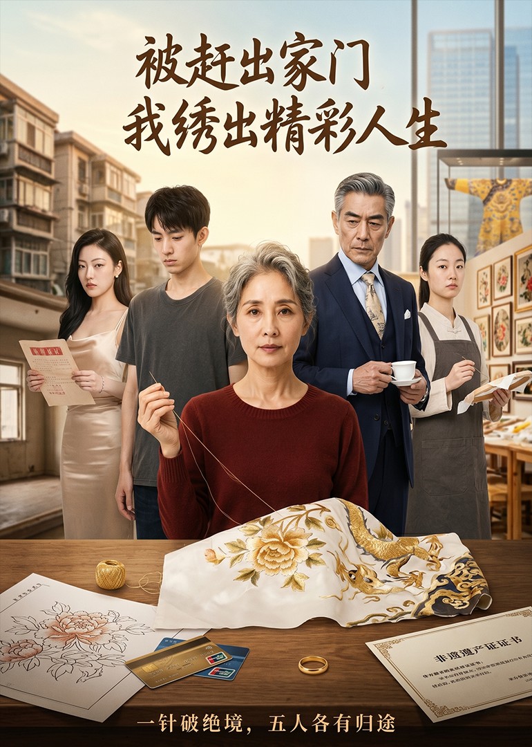 被赶出家门，我绣出精彩人生