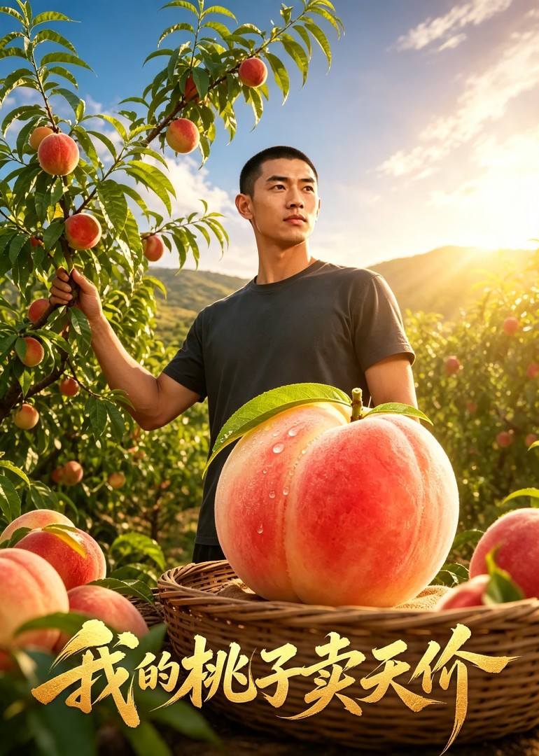 我的桃子卖天价