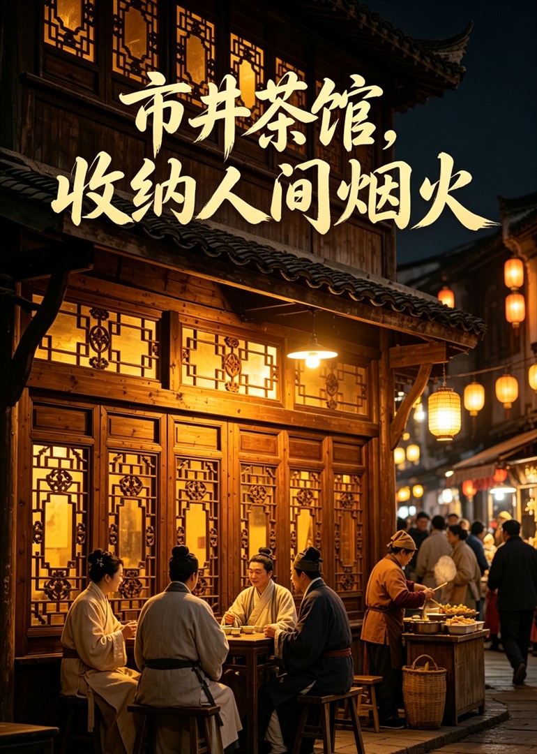 市井茶馆，收纳人间烟火封面图