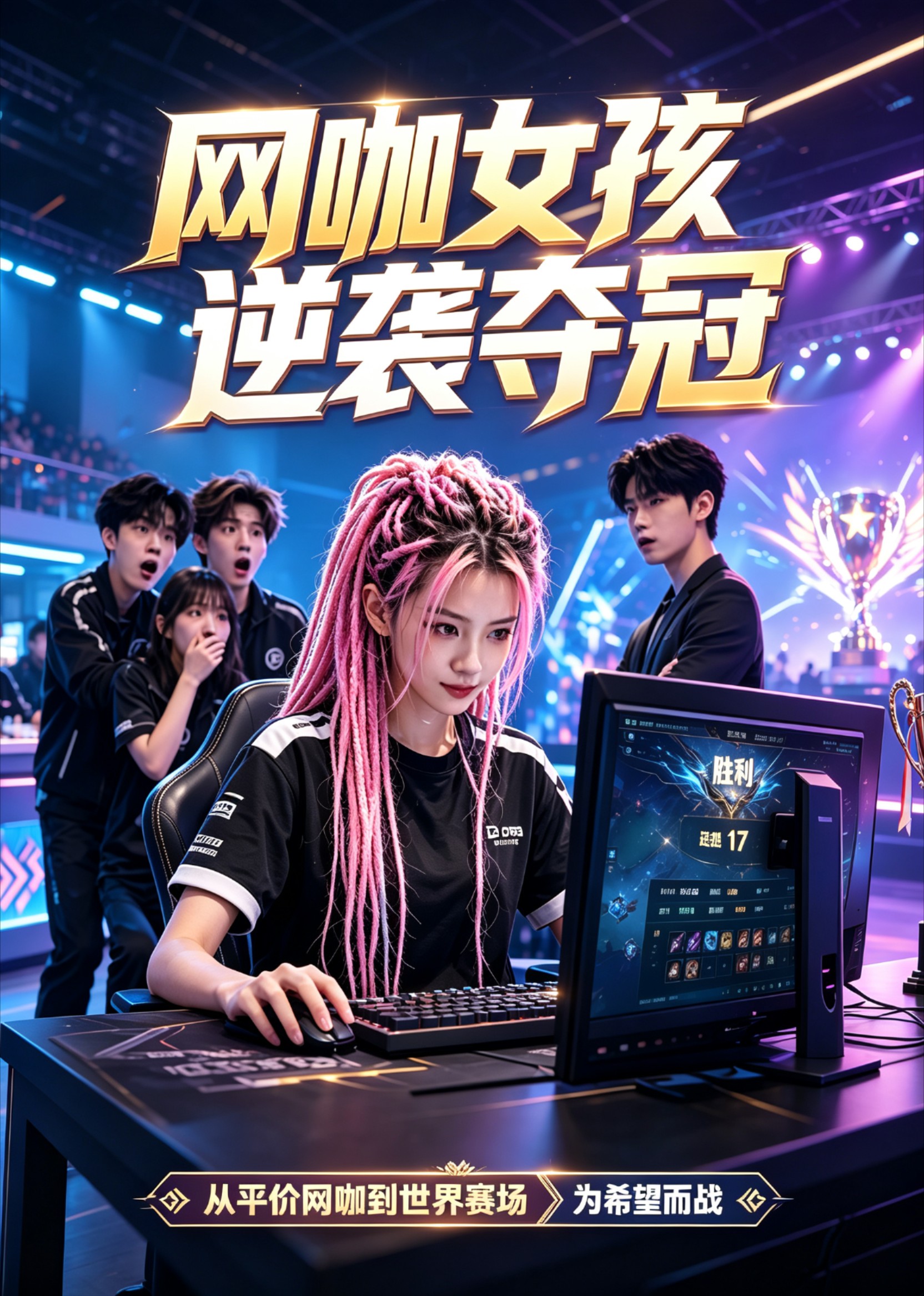 网咖女孩逆袭夺冠