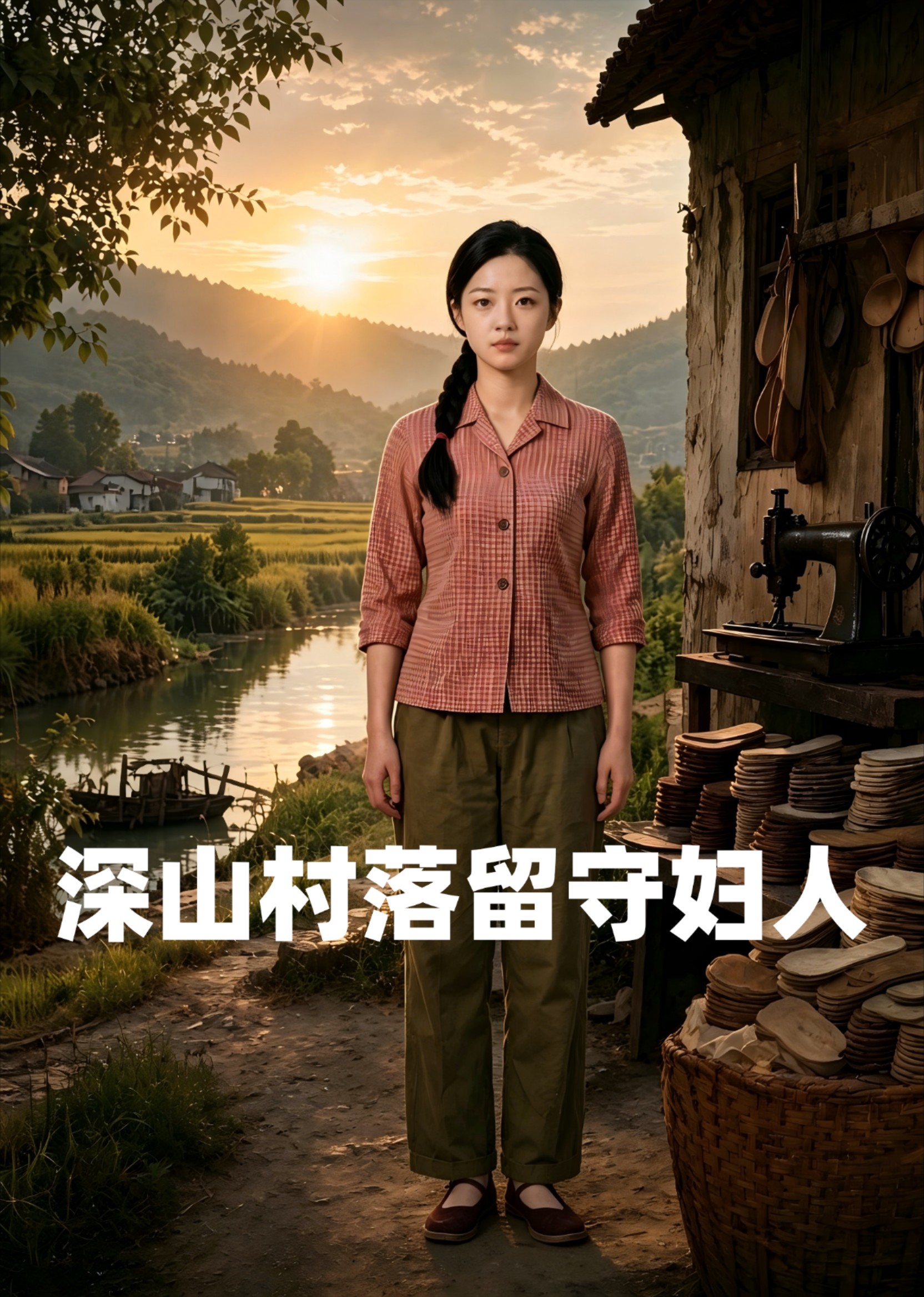 深山村落留守妇人