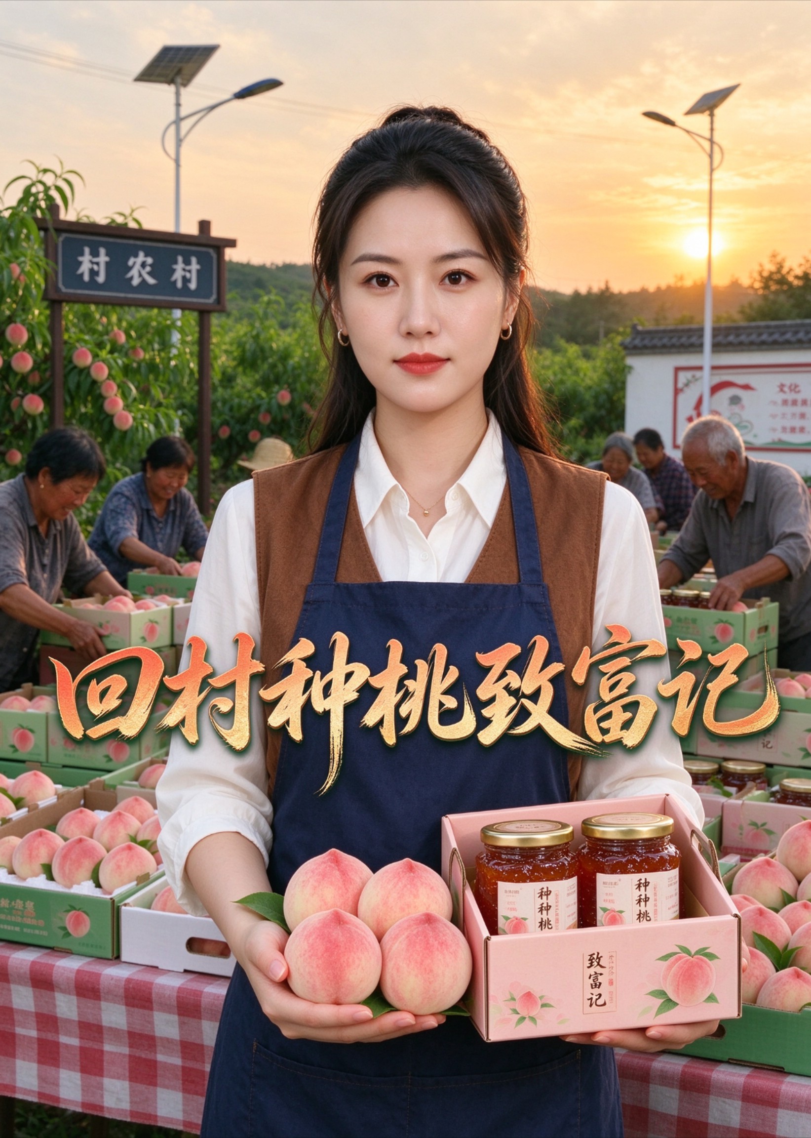 回村种桃致富记封面图