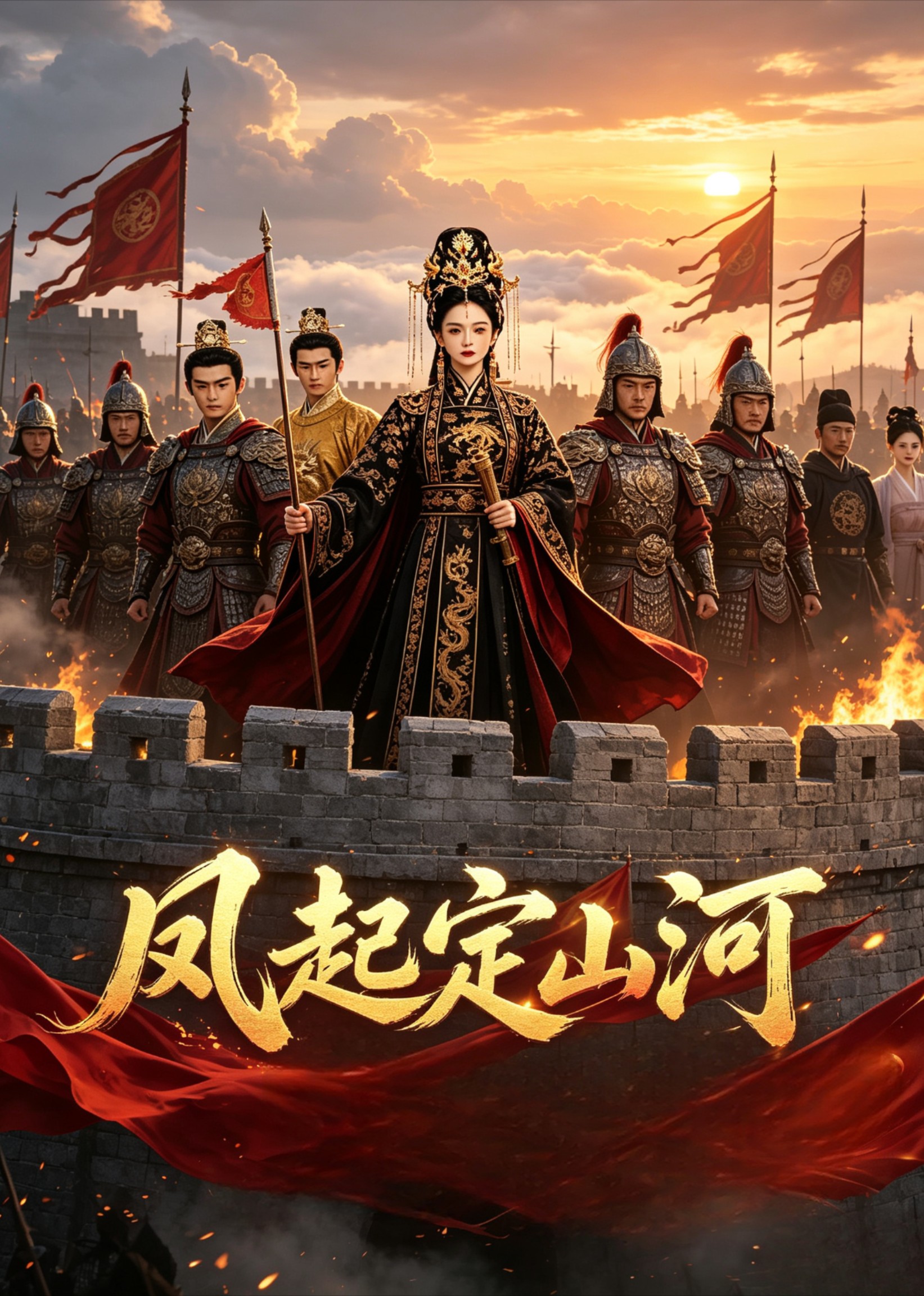 凤起定山河封面图