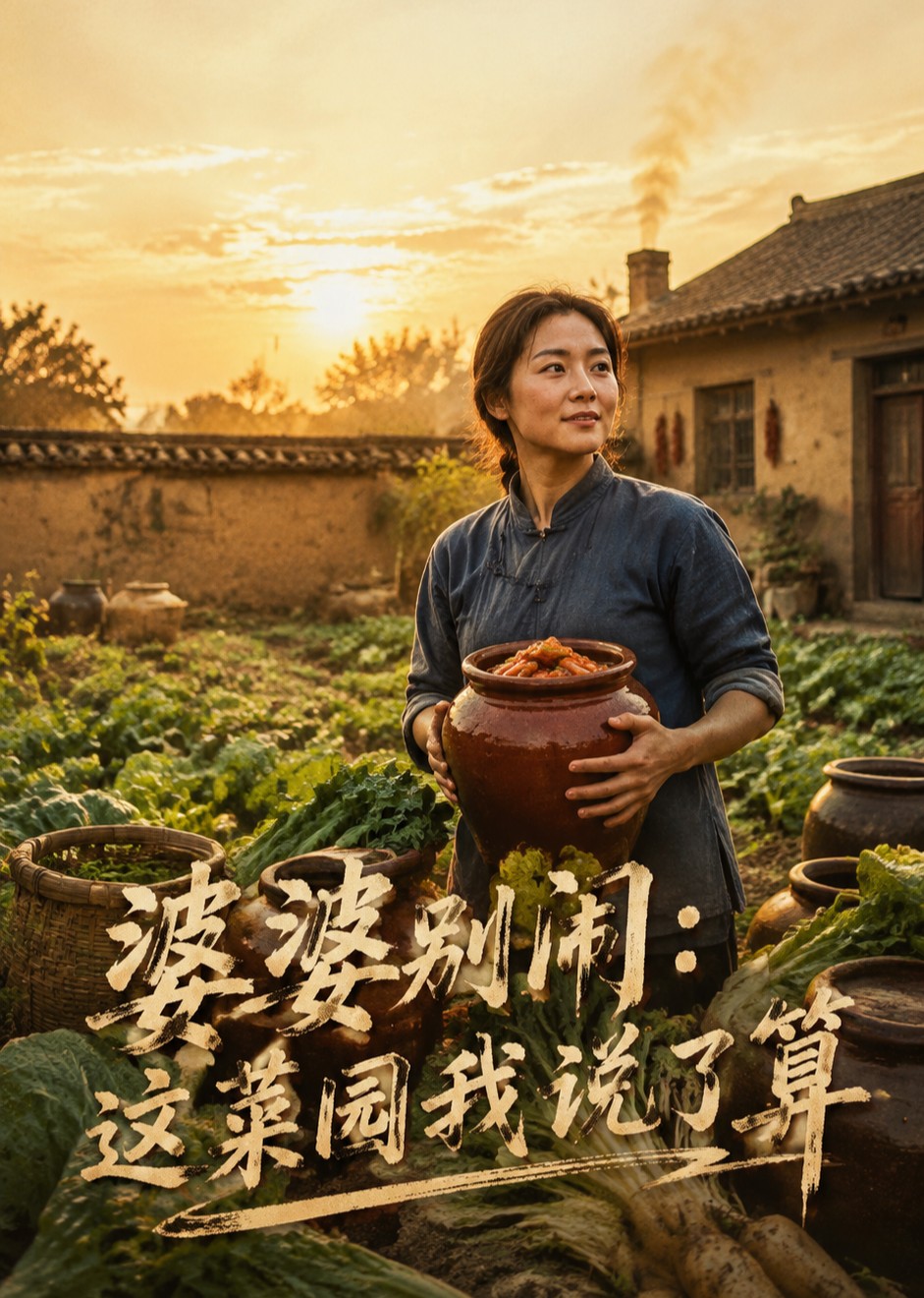 婆婆别闹，这菜园我说了算