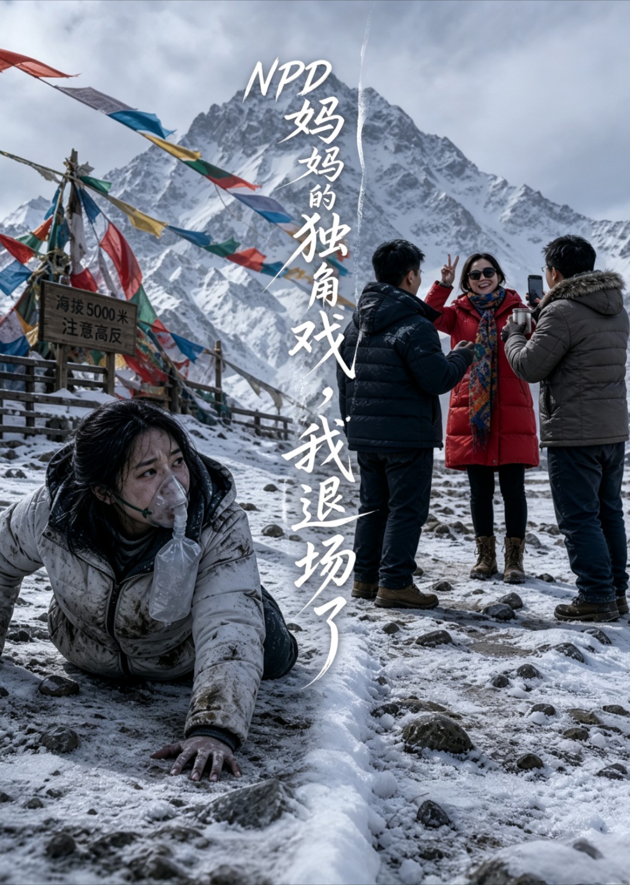NPD妈妈的独角戏，我退场了