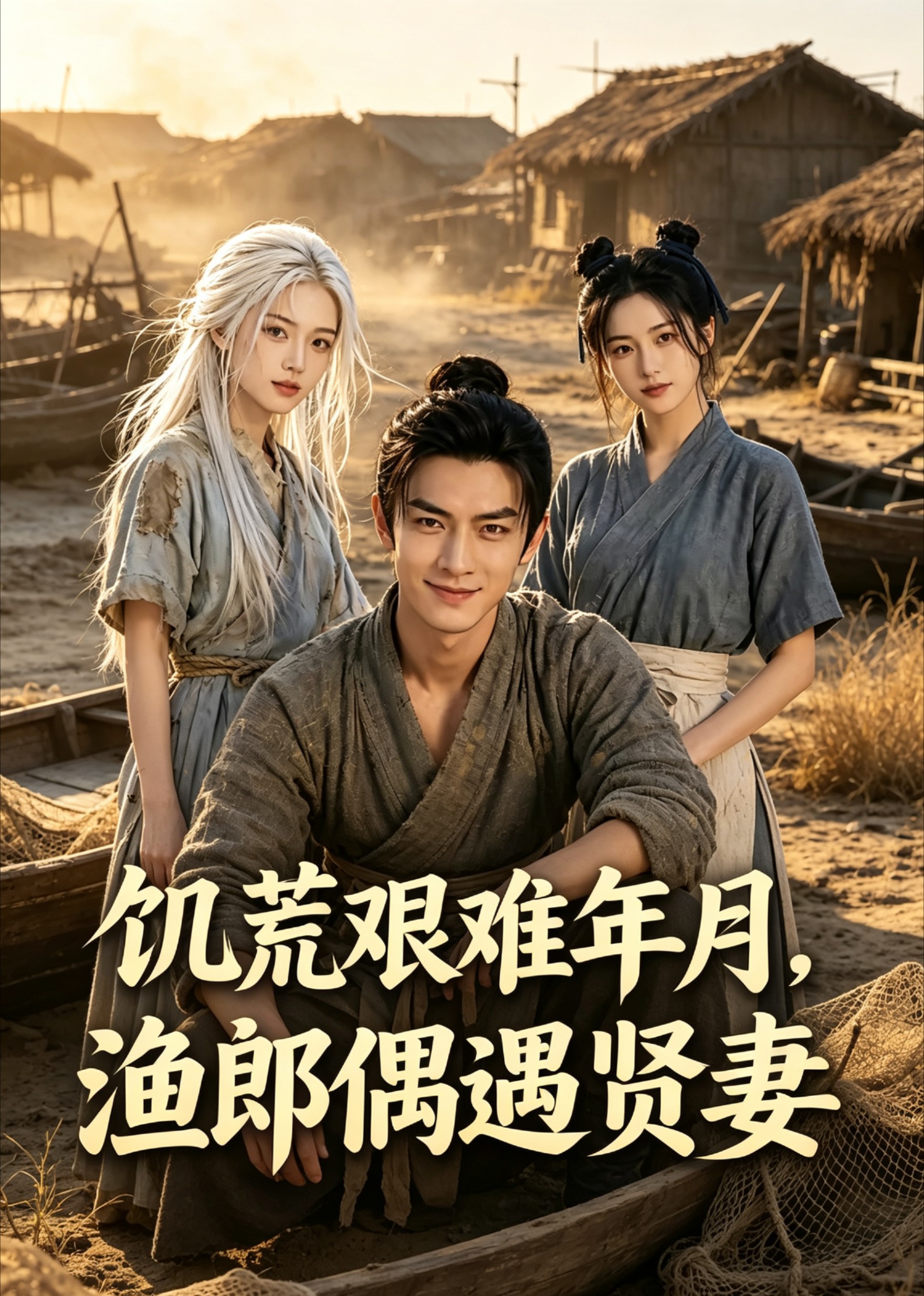 饥荒艰难年月，渔郎偶遇贤妻