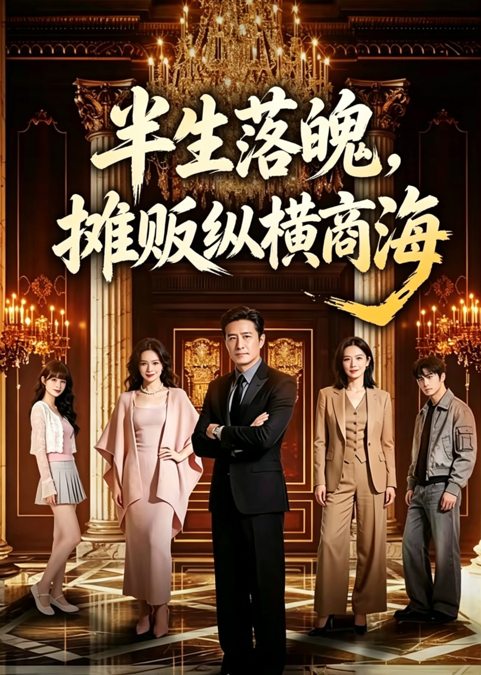 半生落魄，摊贩纵横商海