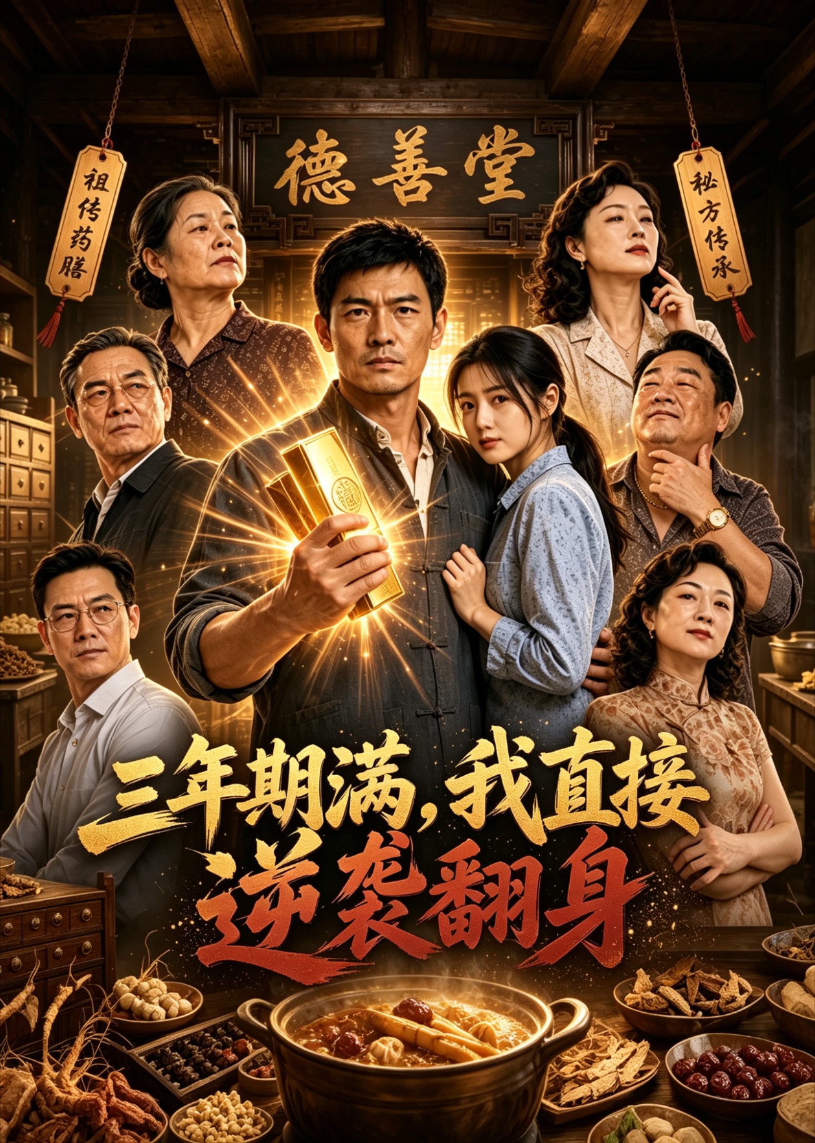 三年期满，我直接逆袭翻身封面图