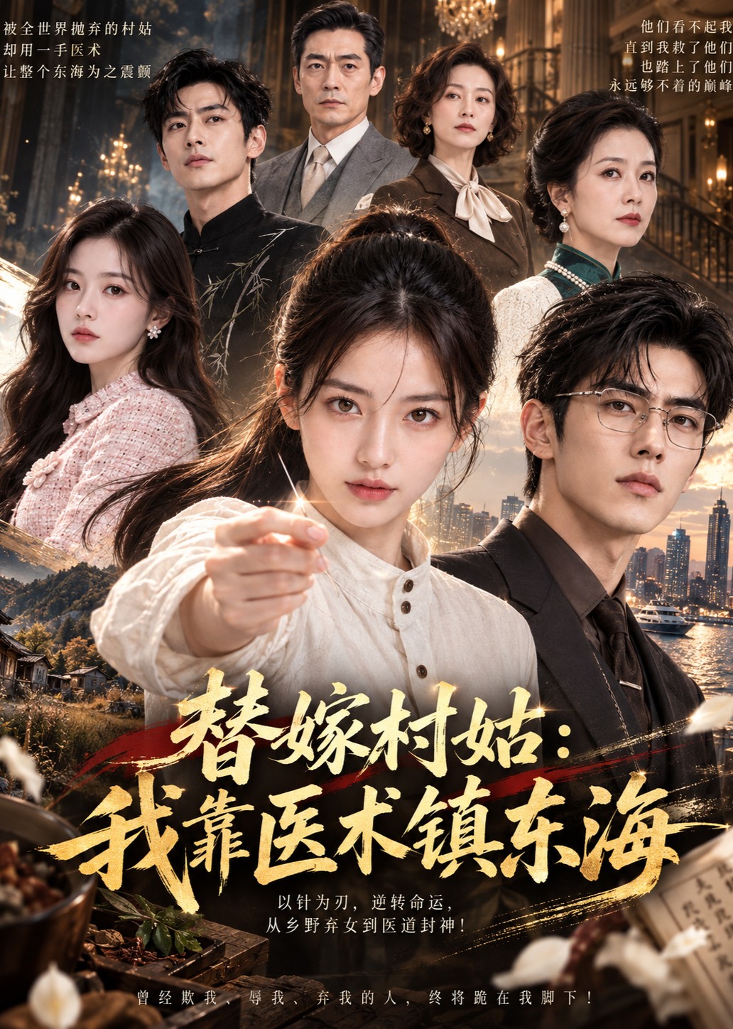 替嫁村姑：我靠医术镇东海封面图