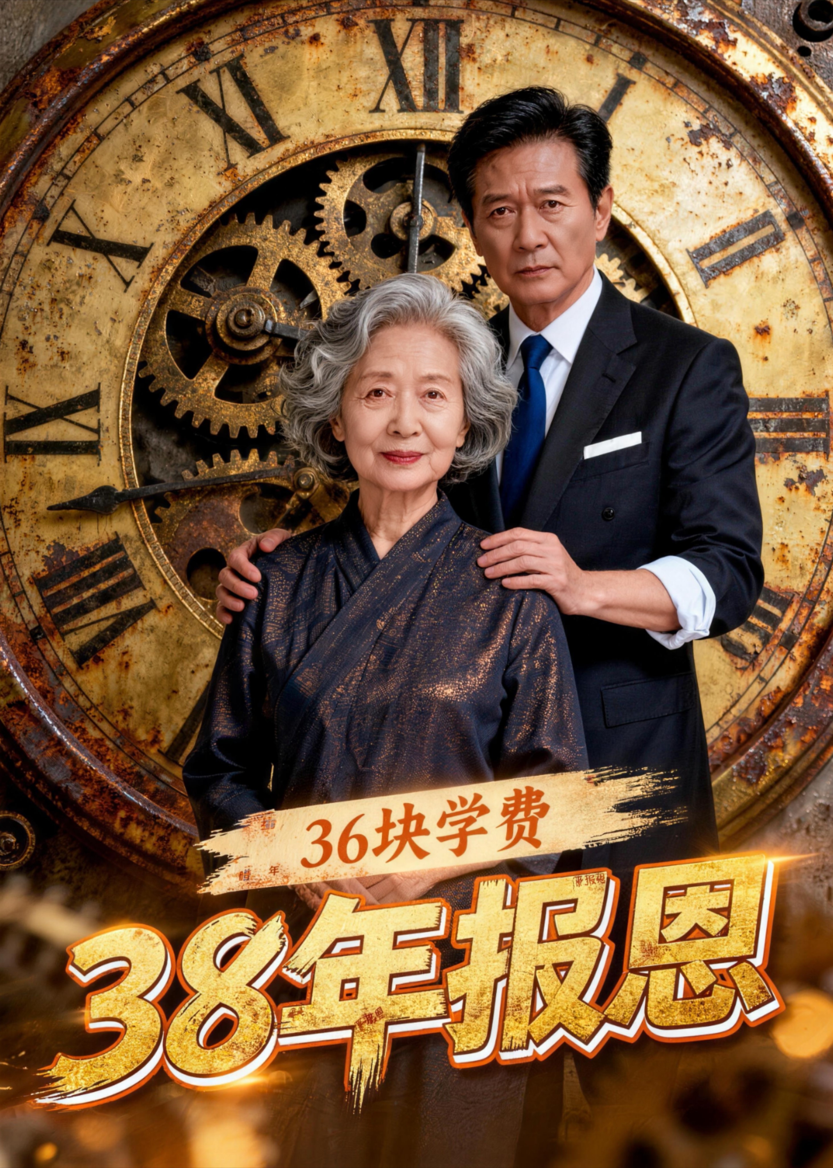 36块学费，38年报恩