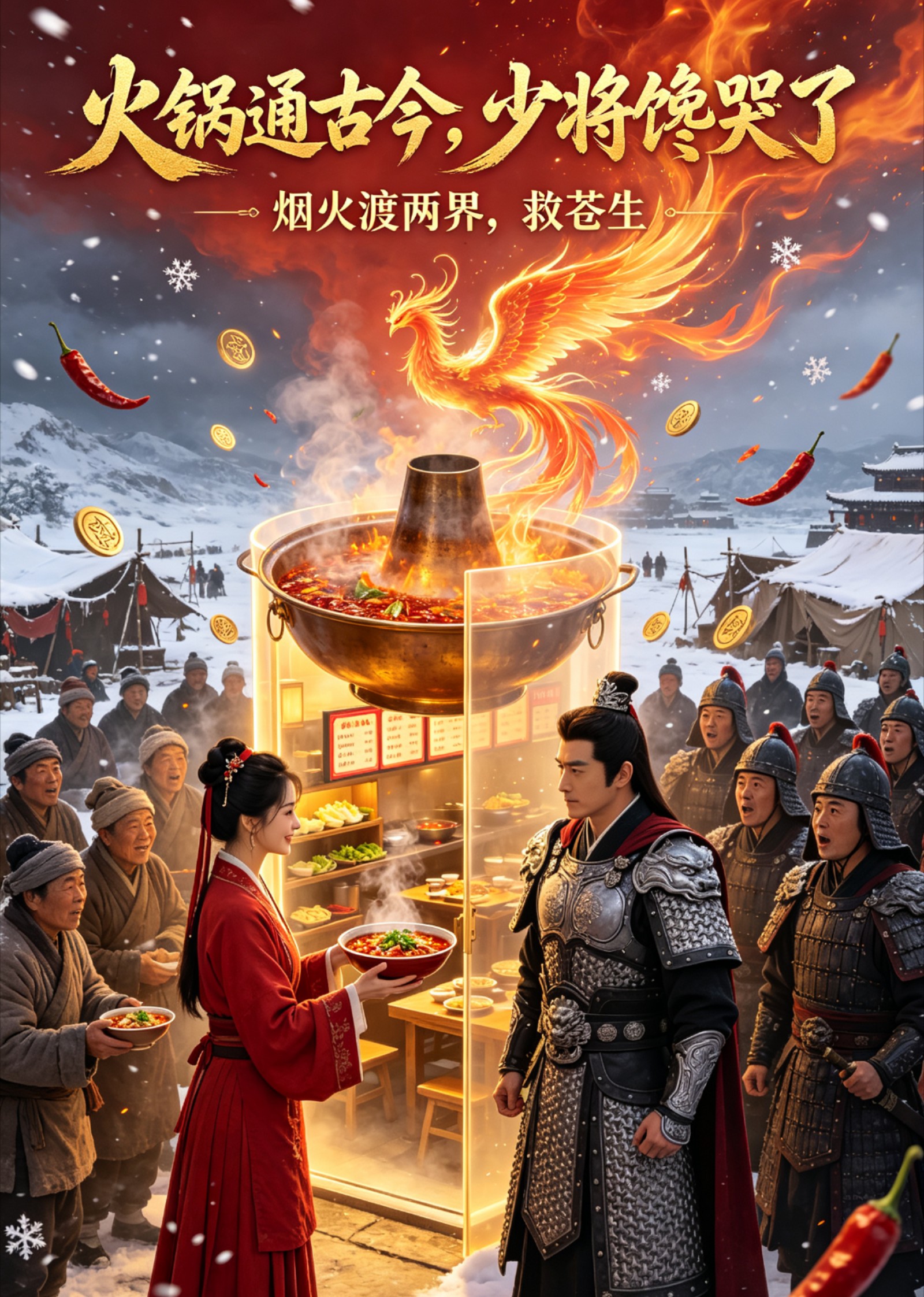火锅通古今，少将馋哭了