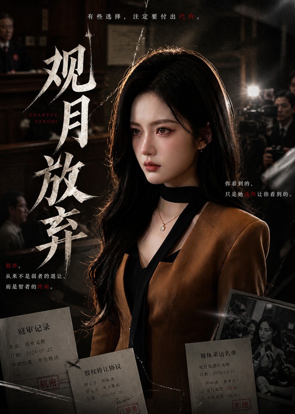 观月放弃