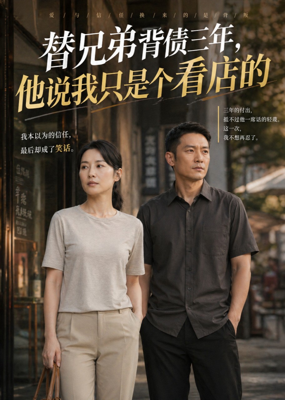 替兄弟背债三年，他说我只是个看店的