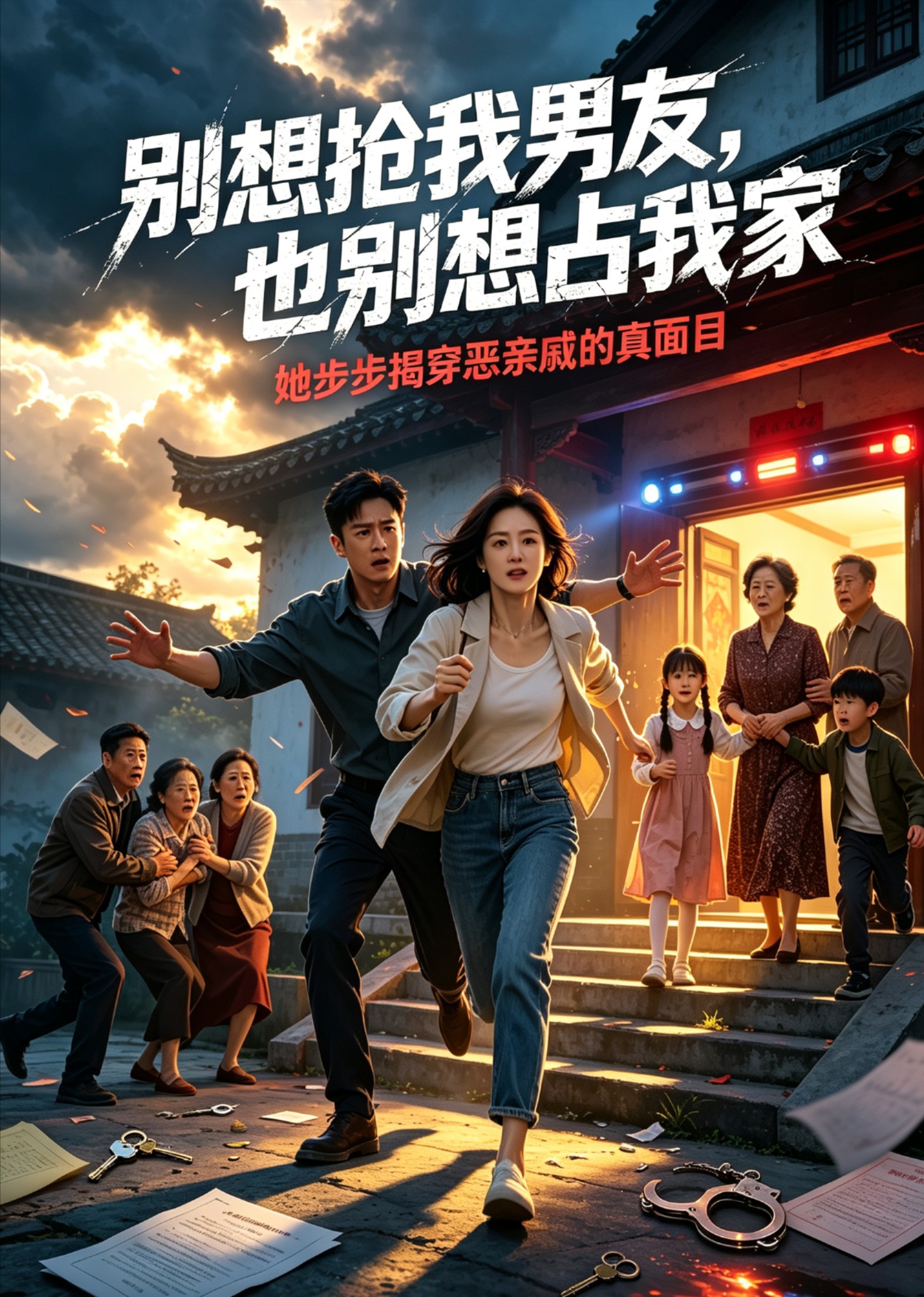 别抢我男友，也别想占我家