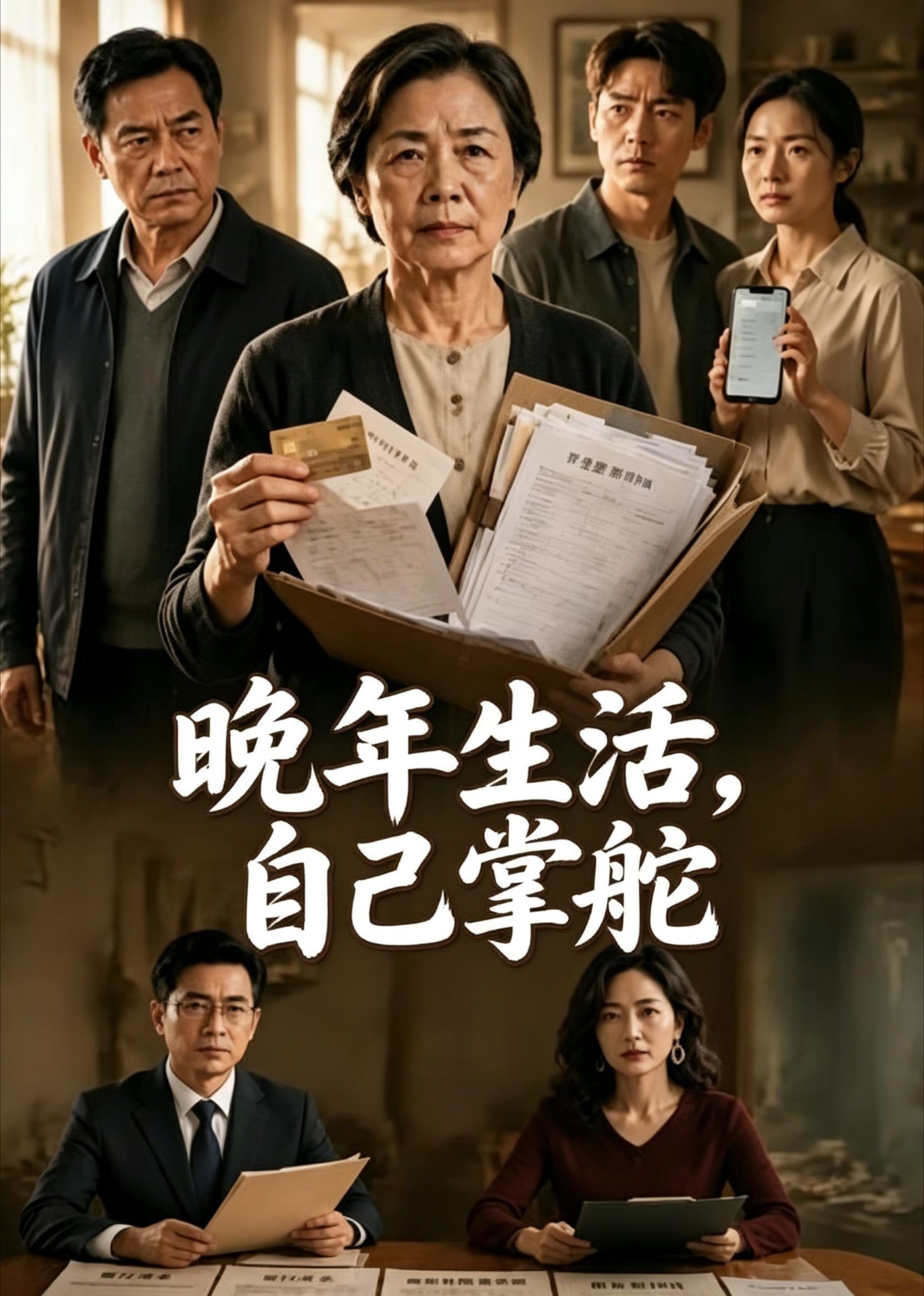 晚年生活自己掌舵封面图
