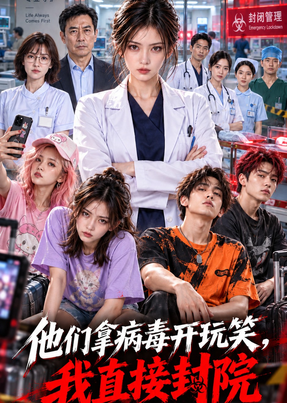他们拿病毒开玩笑，我直接封院封面图
