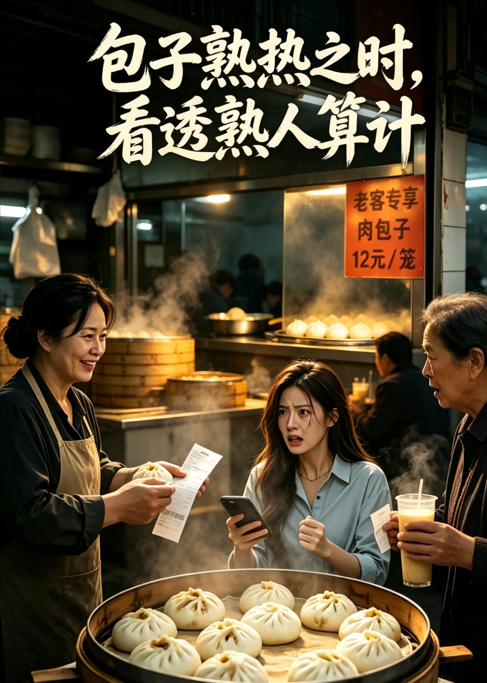 包子熟热之时，看透熟人算计