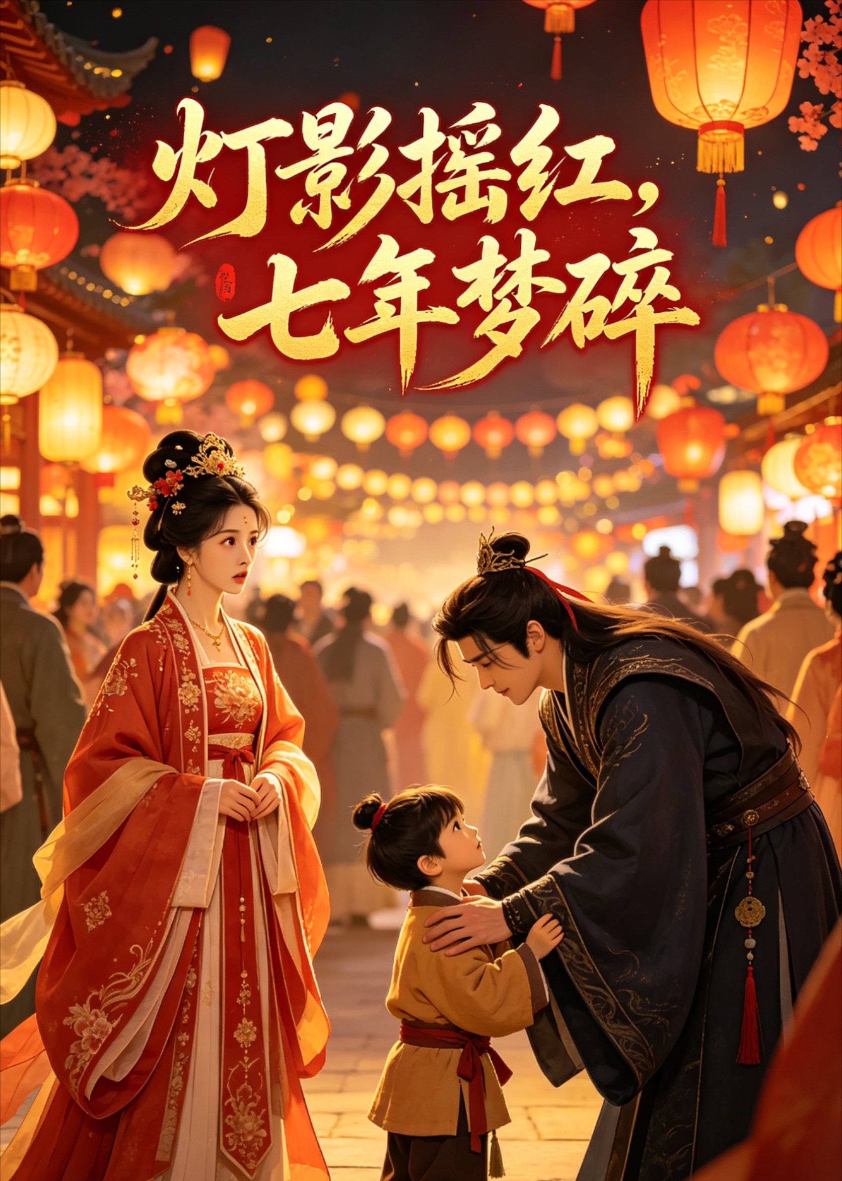灯影摇红，七年梦碎