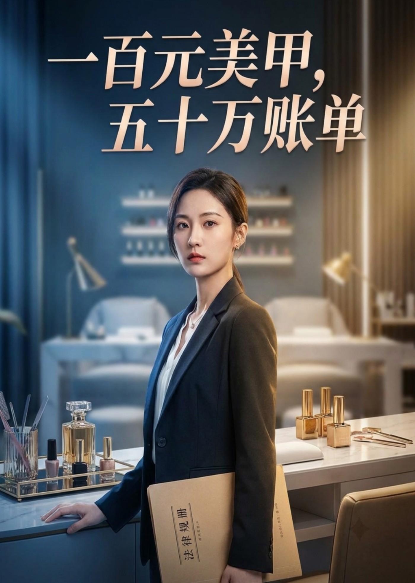 一百元美甲，五十万账单
