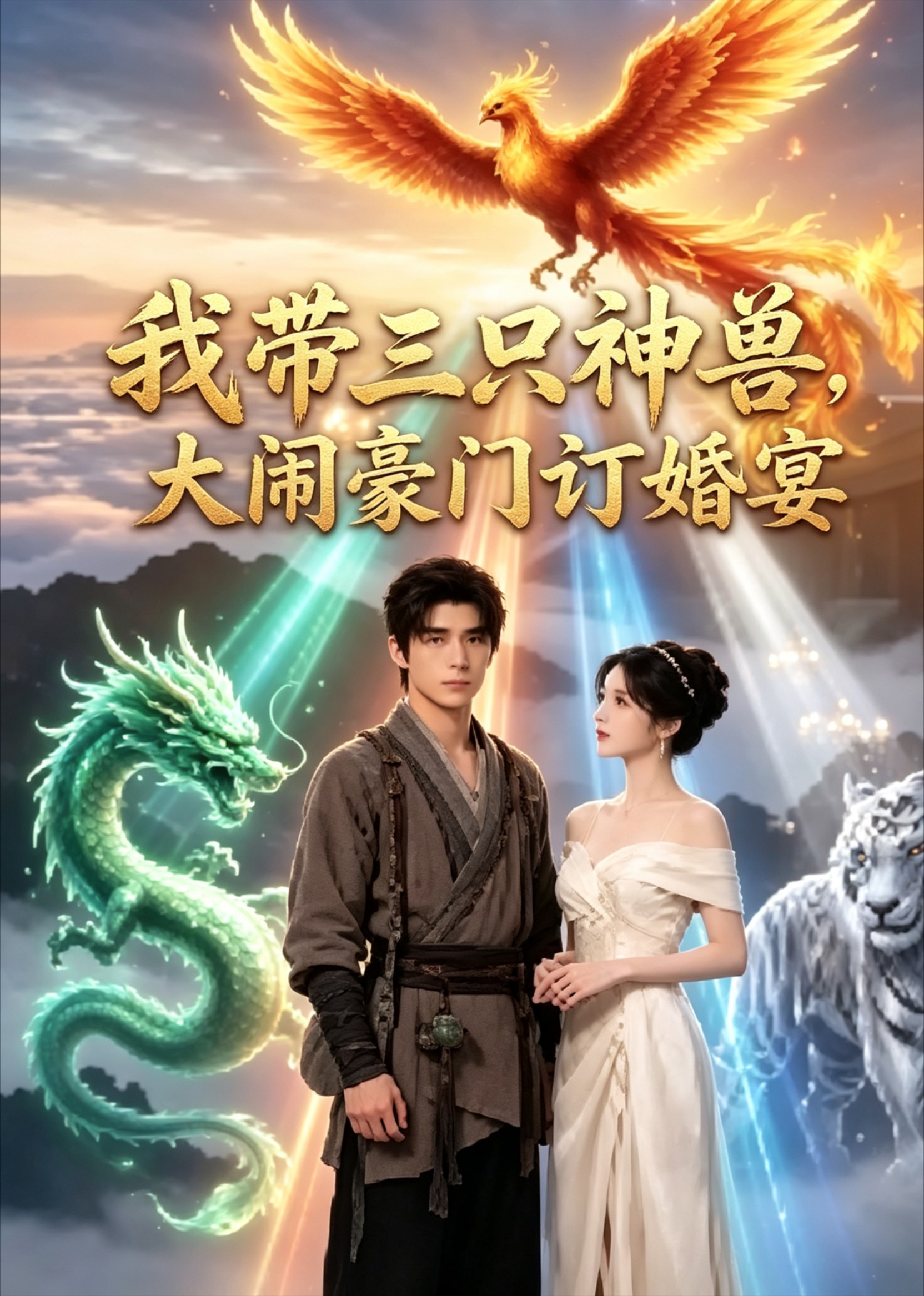 我带三只神兽，大闹豪门订婚宴封面图