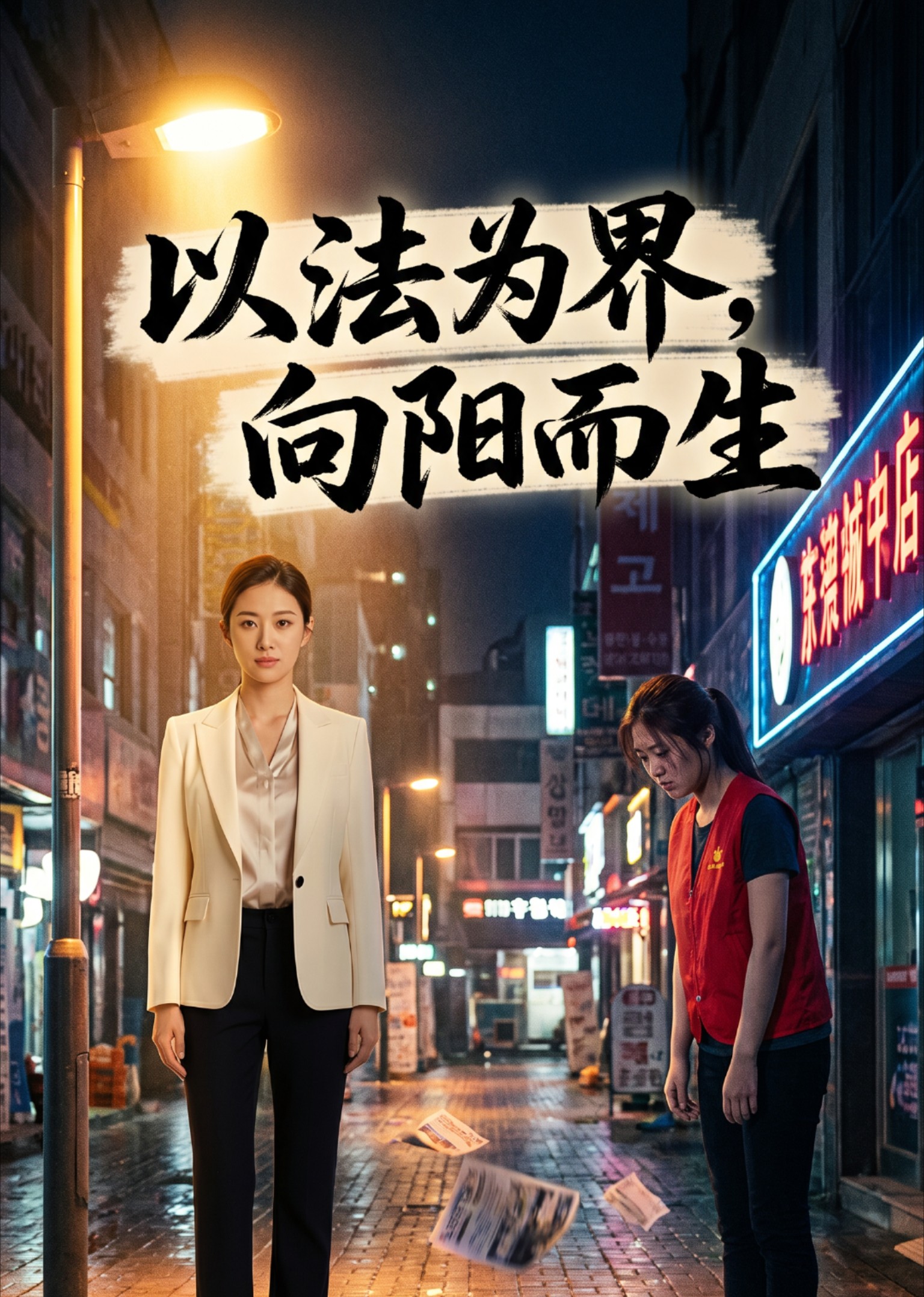以法为界，向阳而生封面图