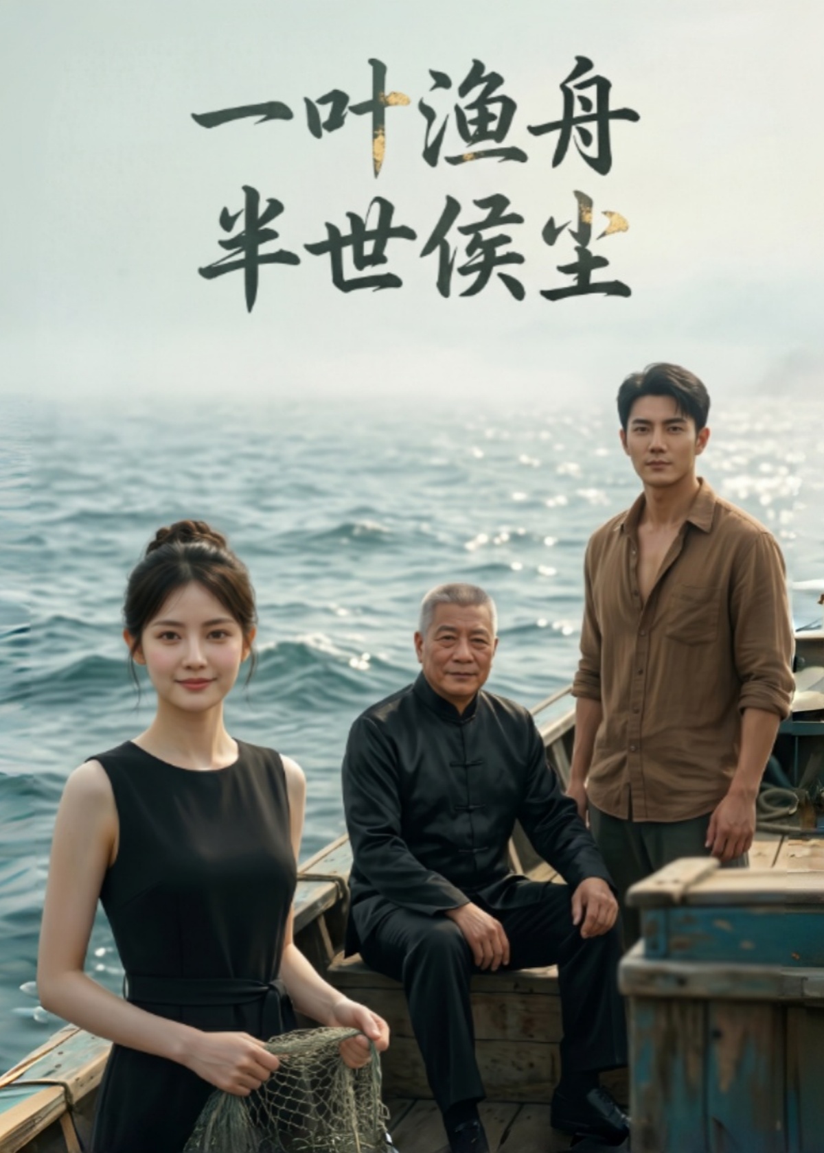 一叶渔舟，半世侯尘