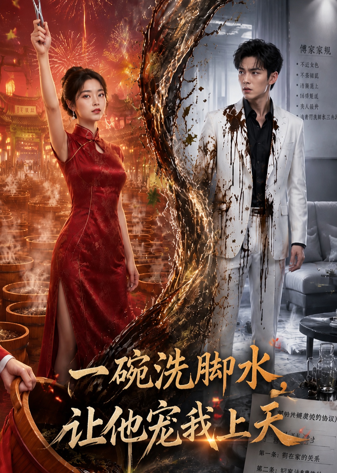 一碗洗脚水，让他宠我上天