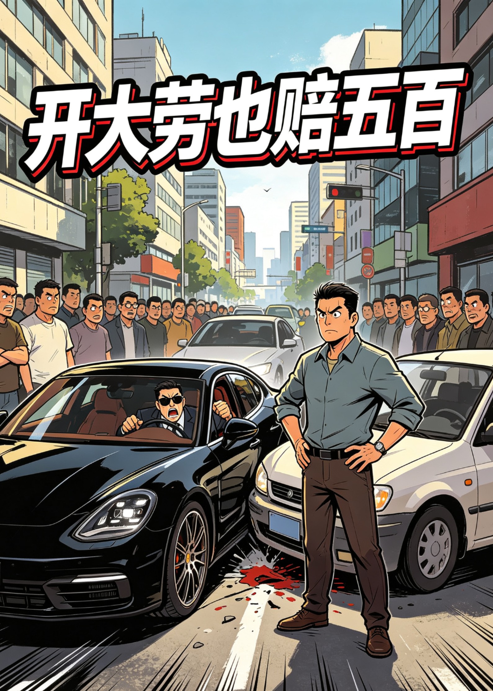 开大劳也赔五百