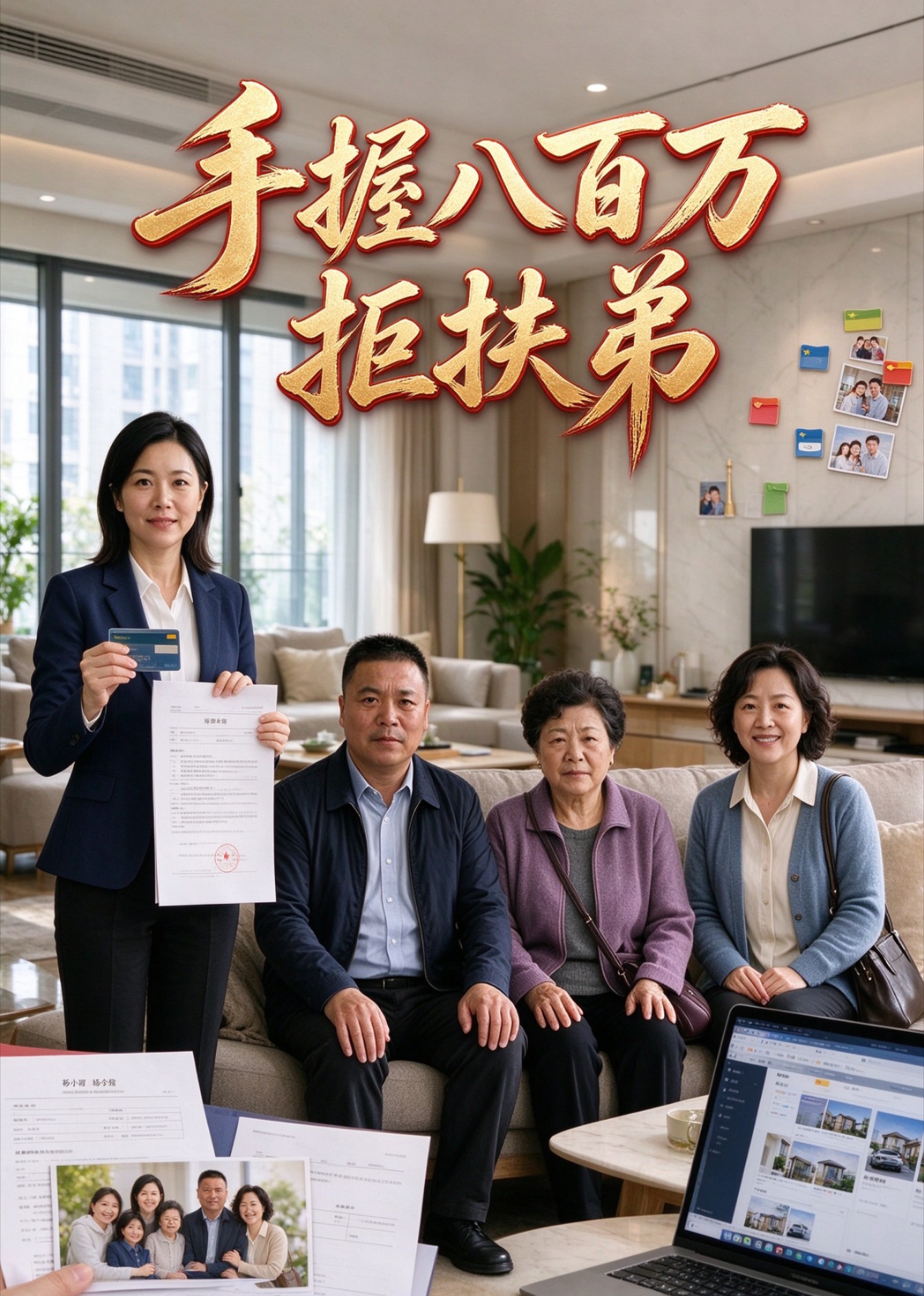 手握八百万拒扶弟封面图