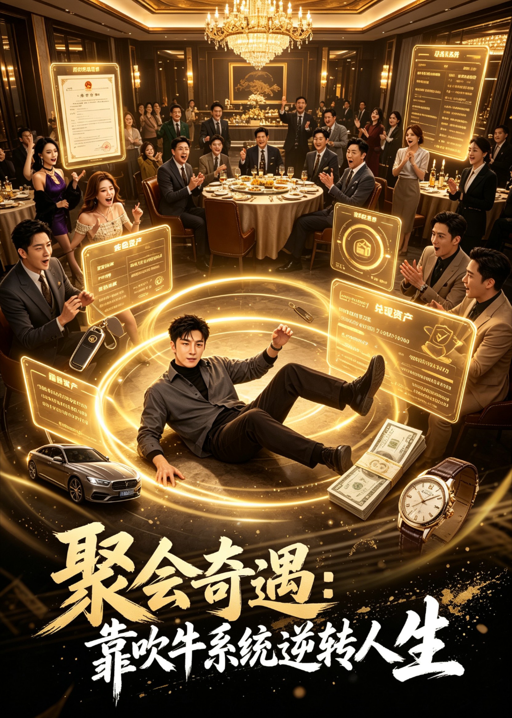 聚会奇遇：靠吹牛系统逆转人生