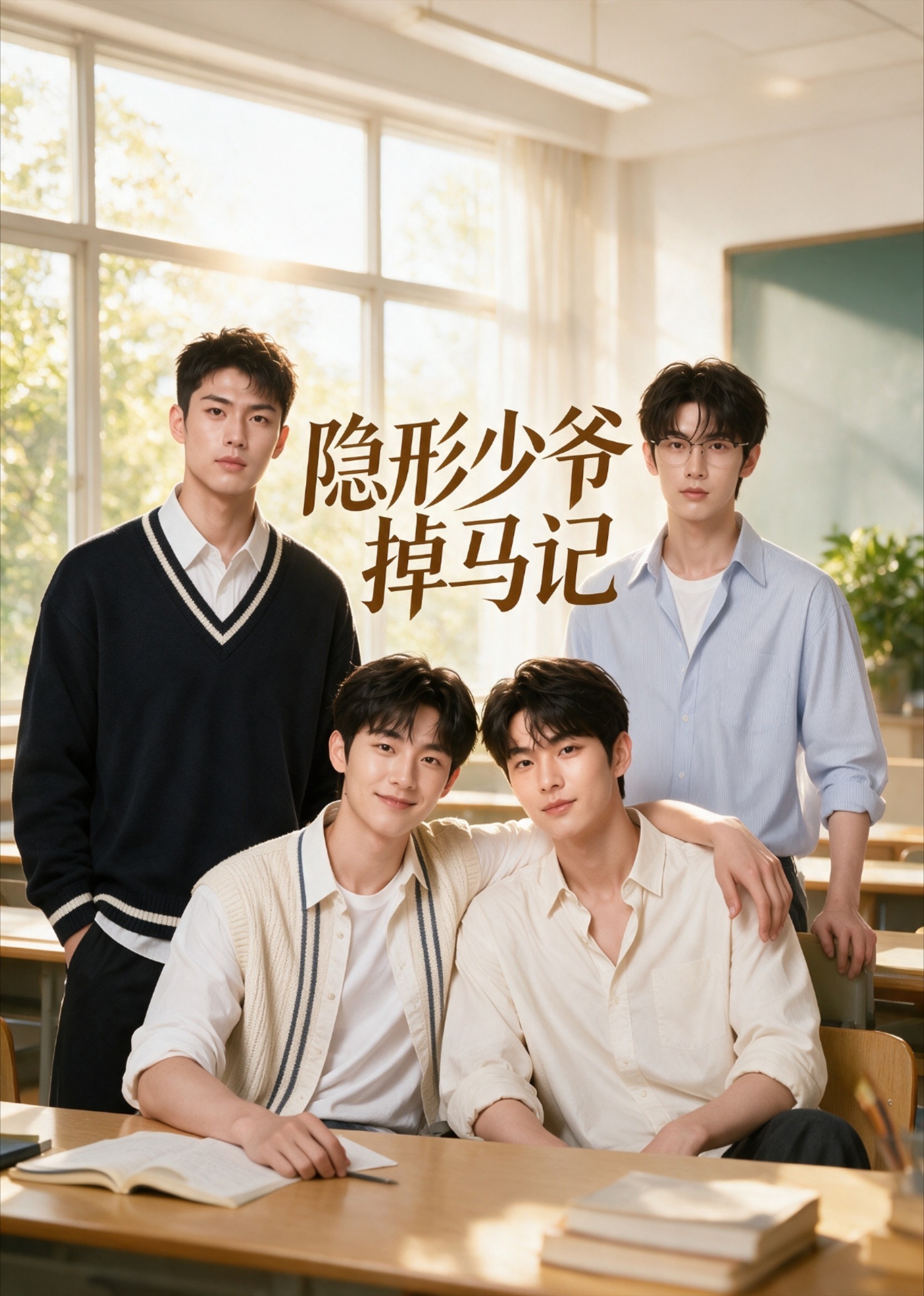 隐形少爷掉马记封面图