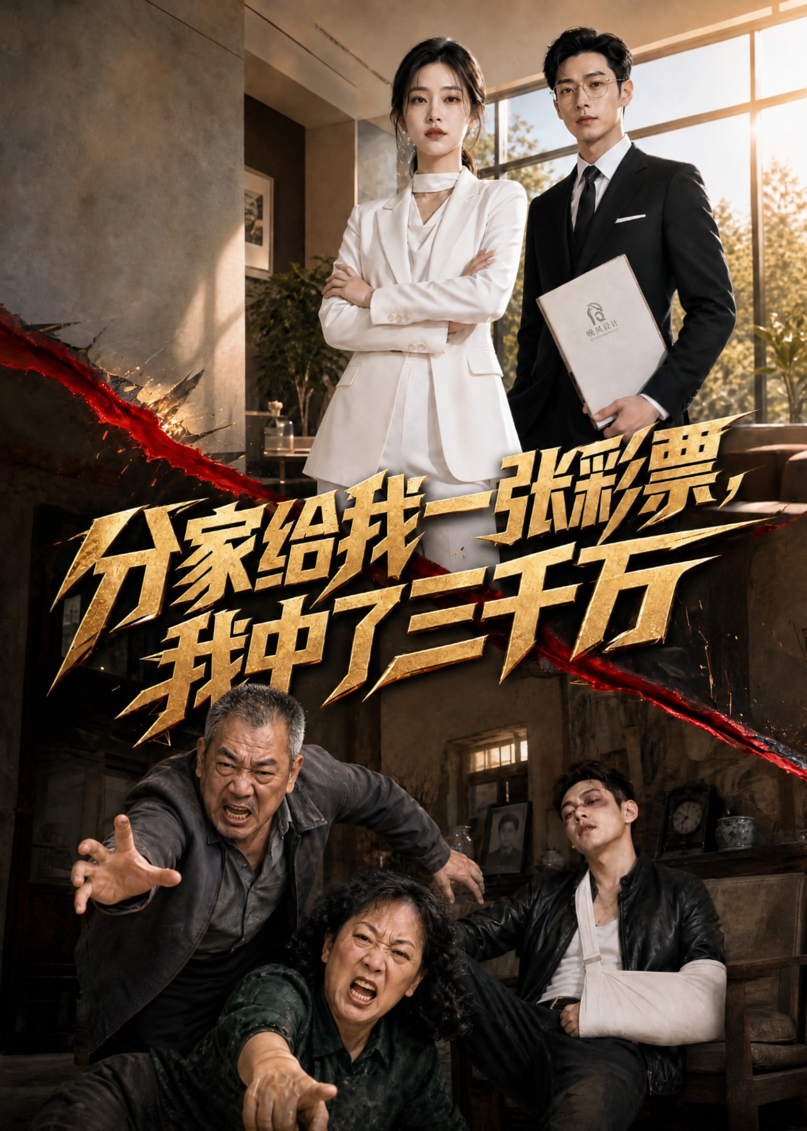 分家给我一张彩票，我中了三千万封面图