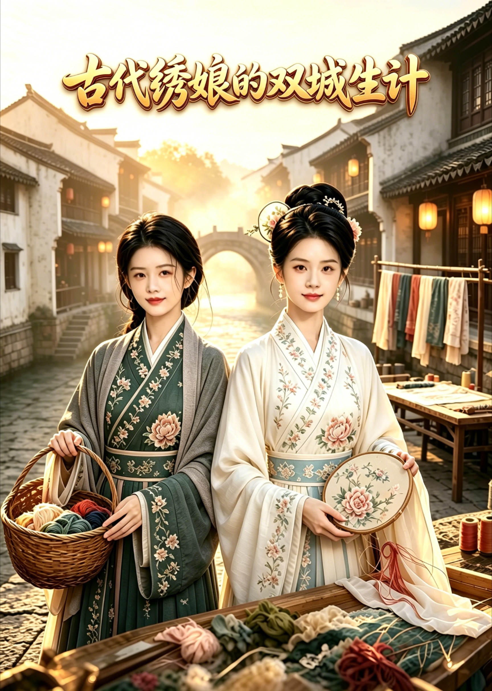 古代绣娘的双城生计