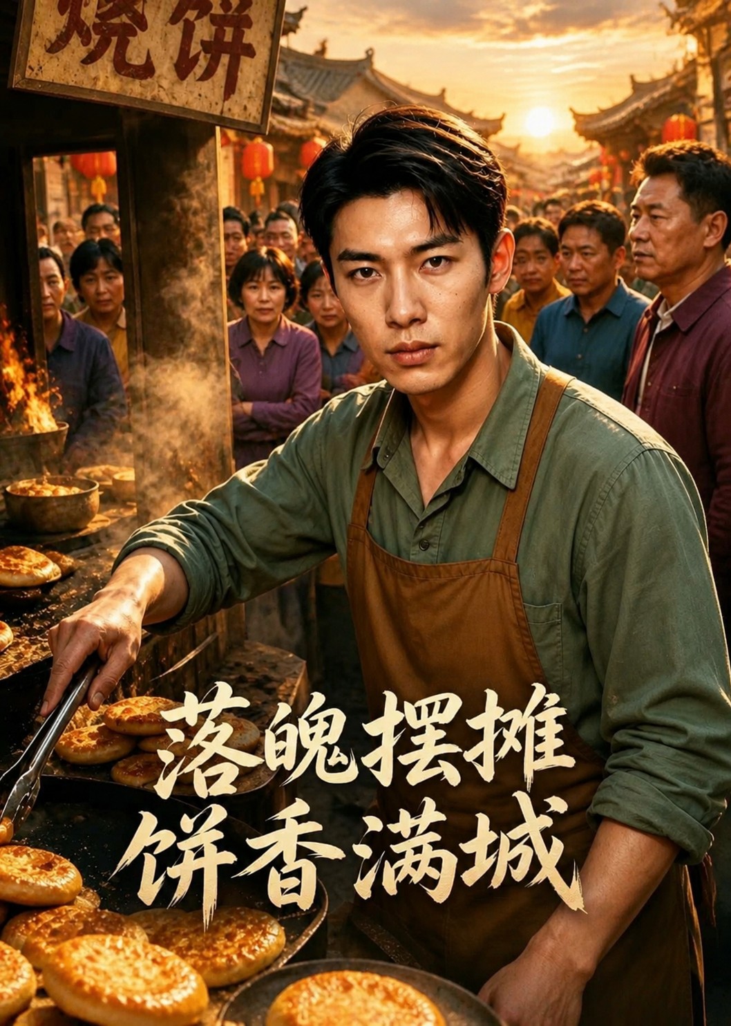 落魄摆摊，饼香满城