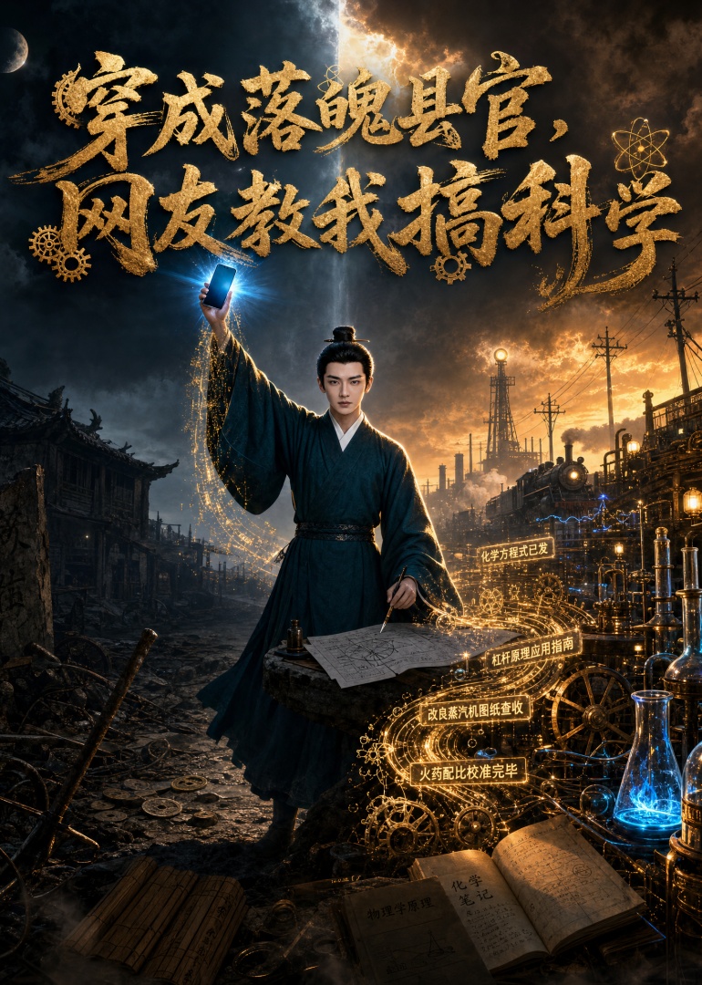 穿成落魄县官，网友教我搞科学