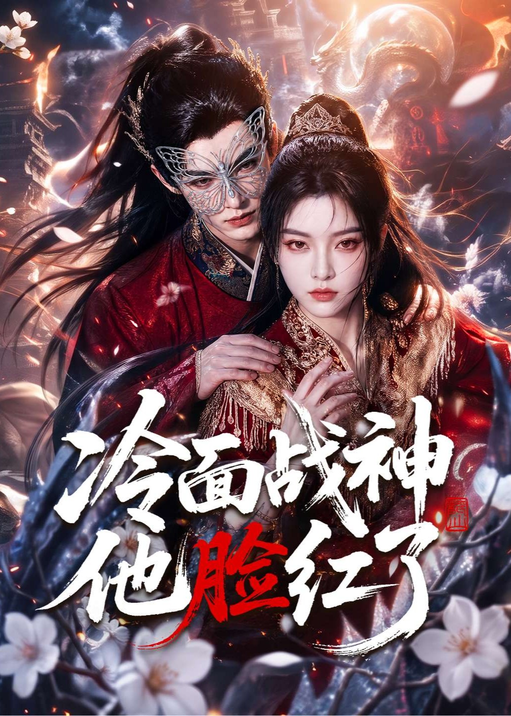 冷面战神他脸红了封面图