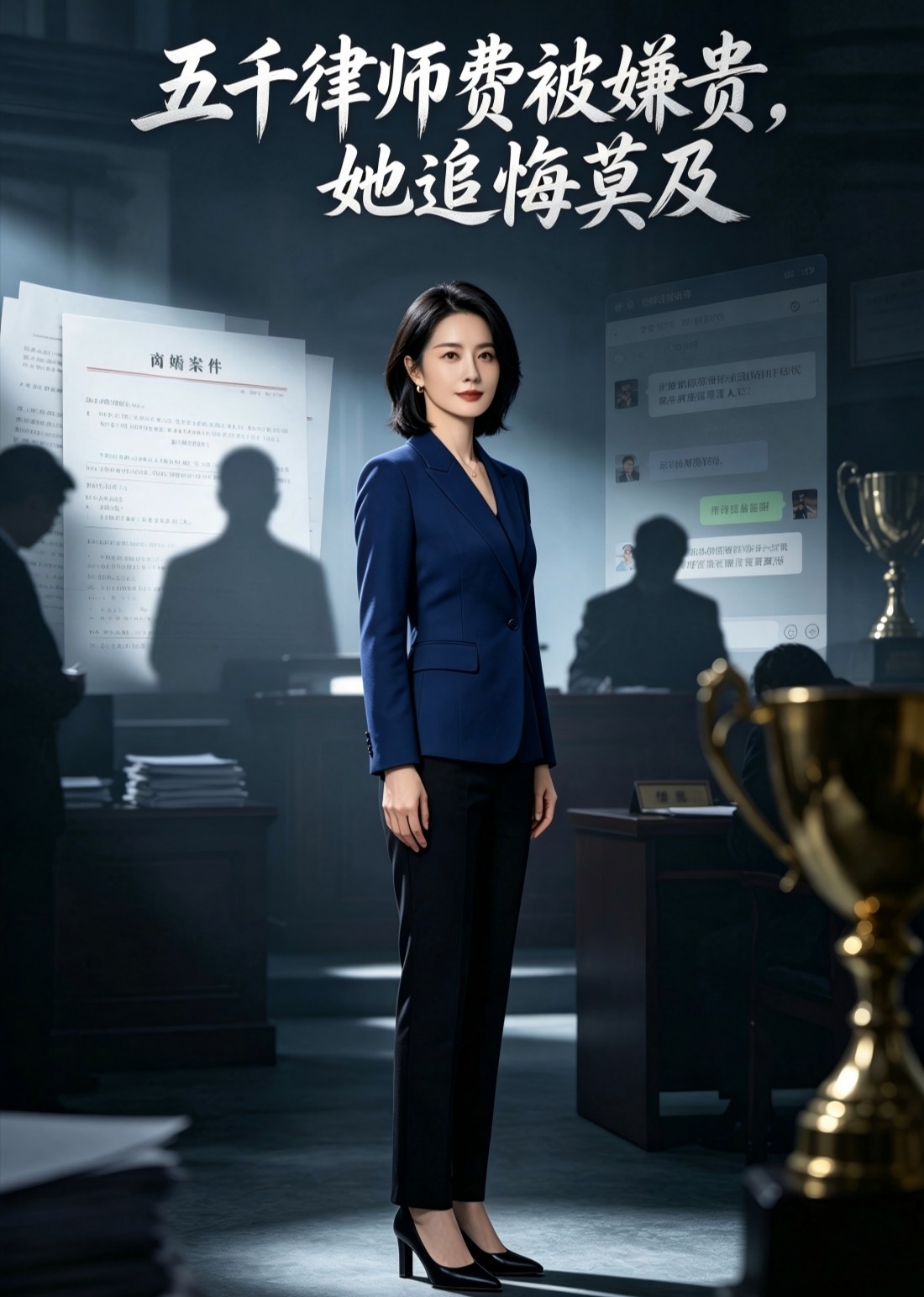五千律师费被嫌贵，她追悔莫及
